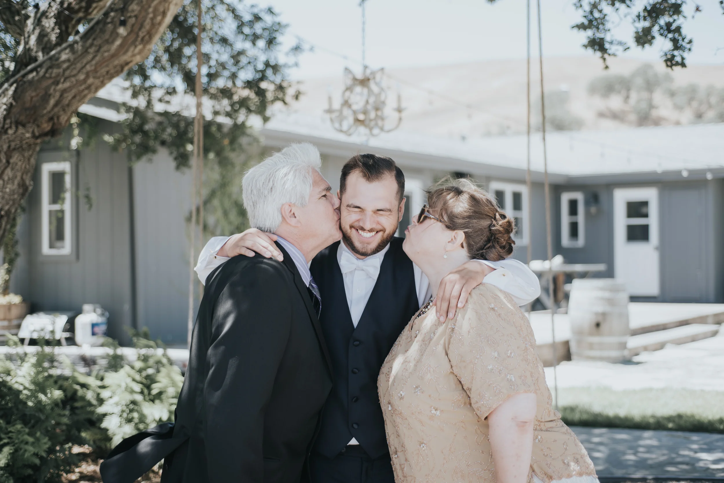 I loved the groom's family! They reminded me of my own mom and dad.