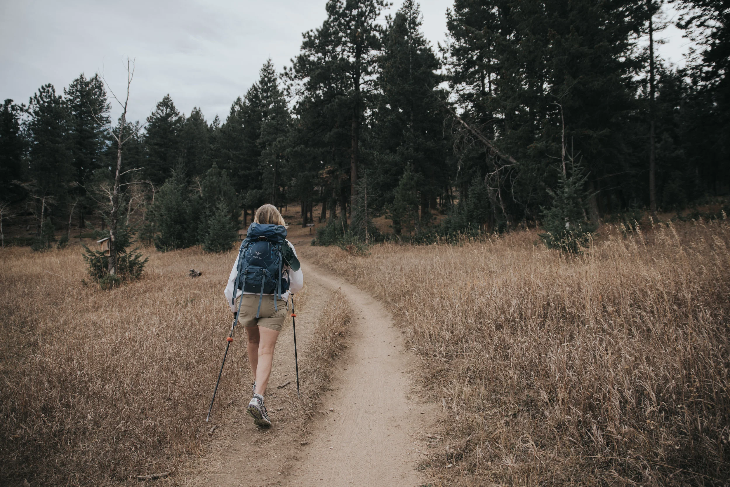 My friend Jann is an awesome hiker!