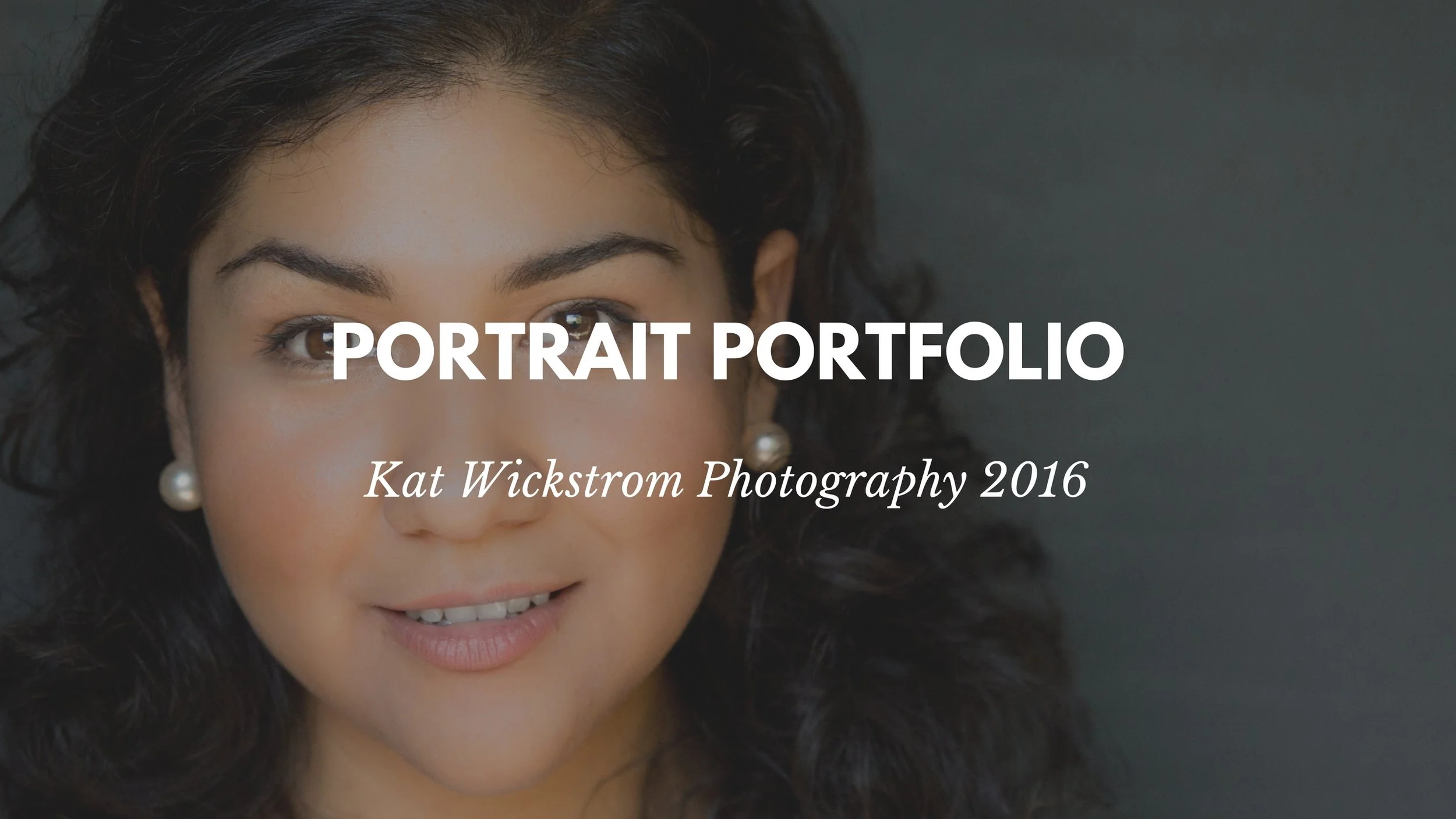 Portrait Portfolio Slideshow