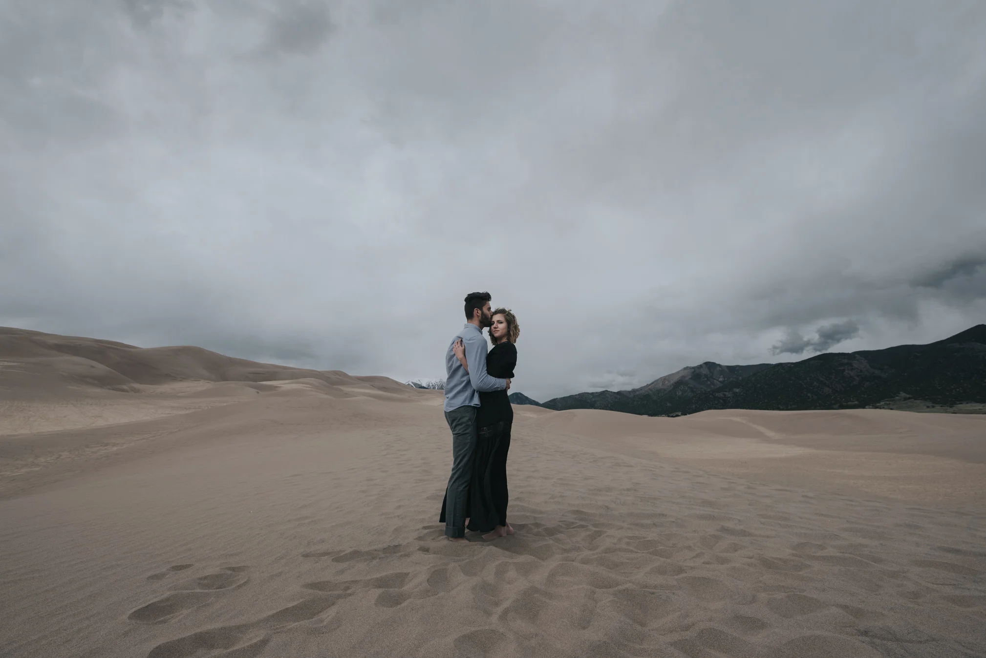 Colorado Sand Dunes Engagement Behind the Scenes
