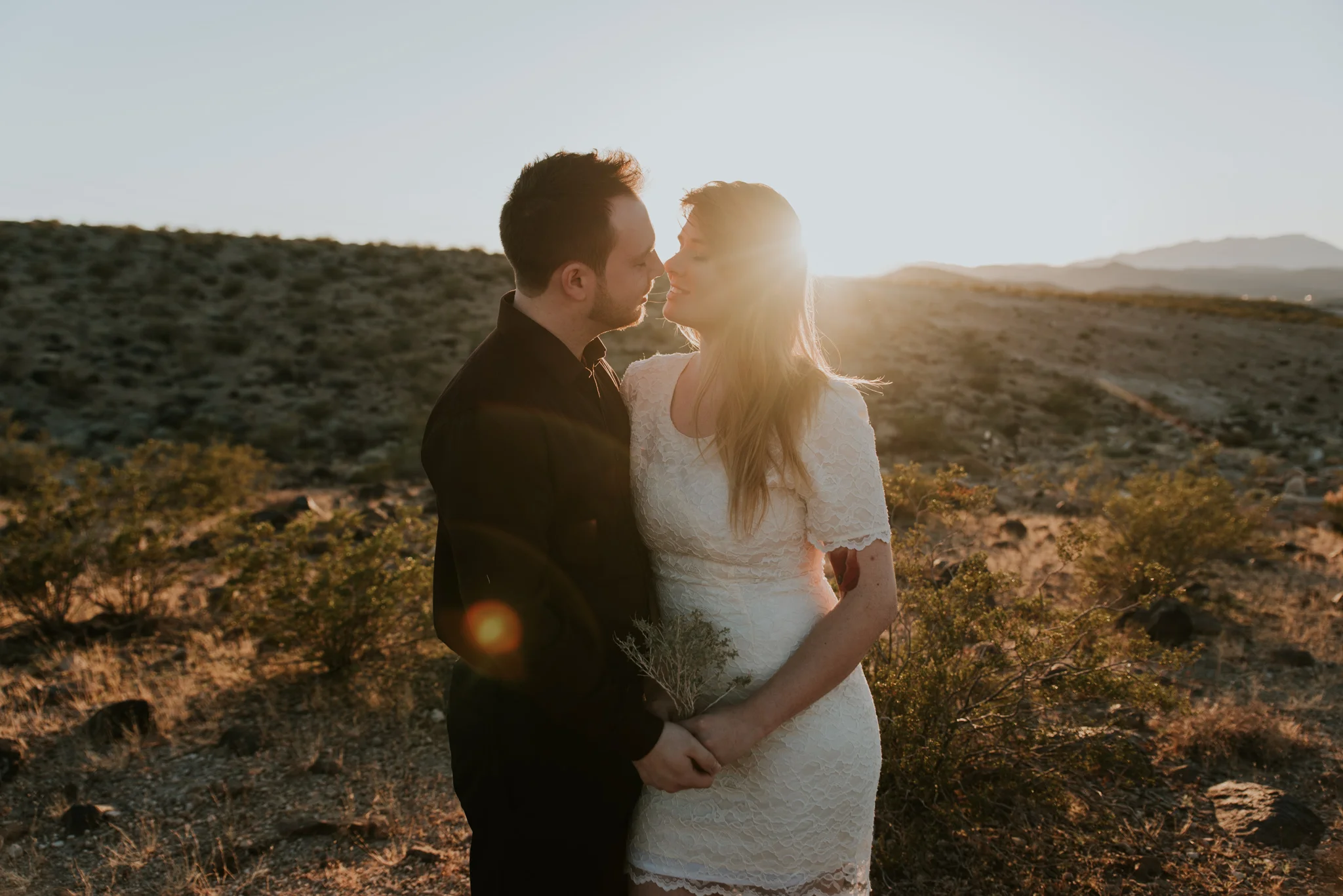 Vegas Desert Elopement Styled Shoot