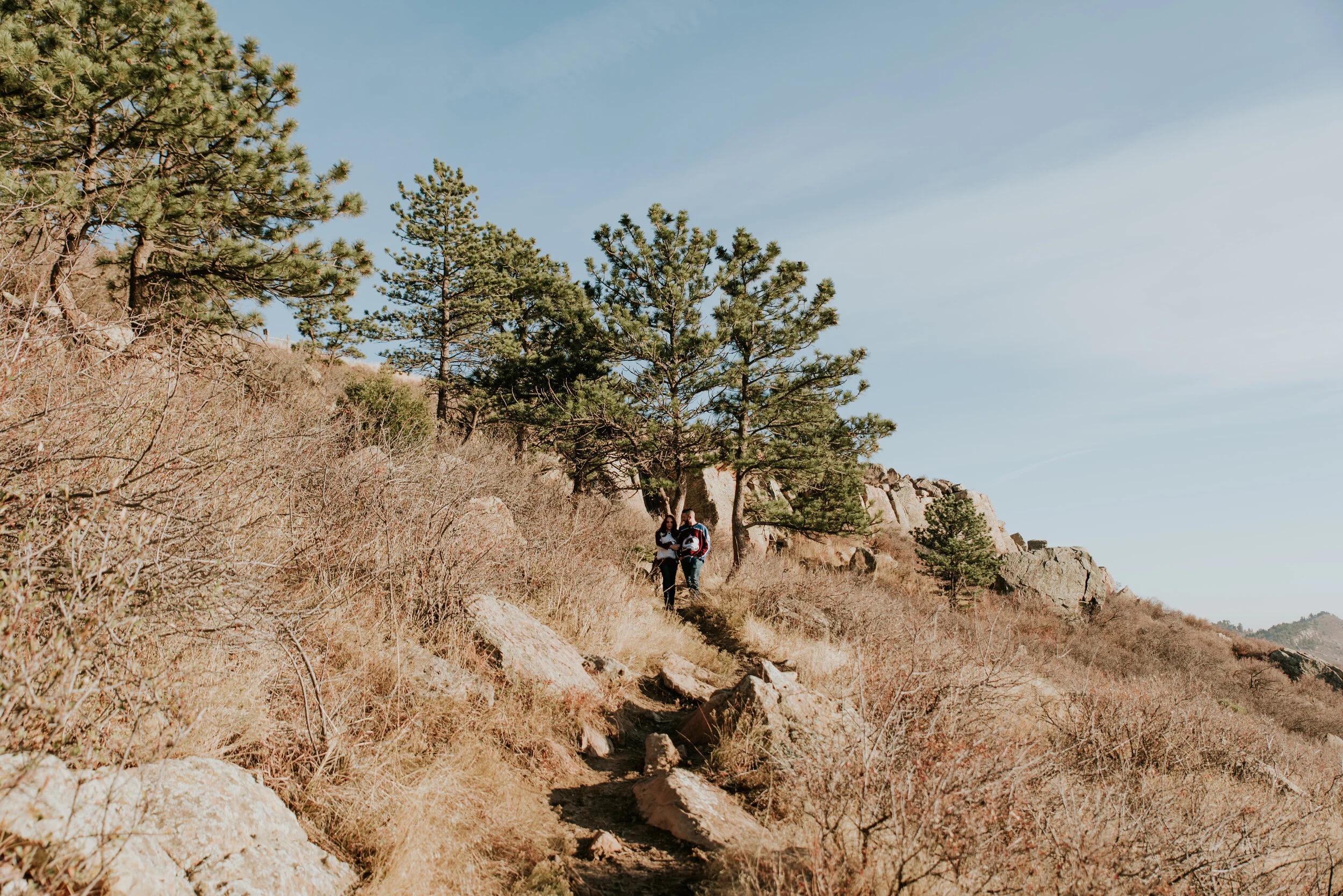 couple-walking-on-trail-near-horsetooth-reservoir