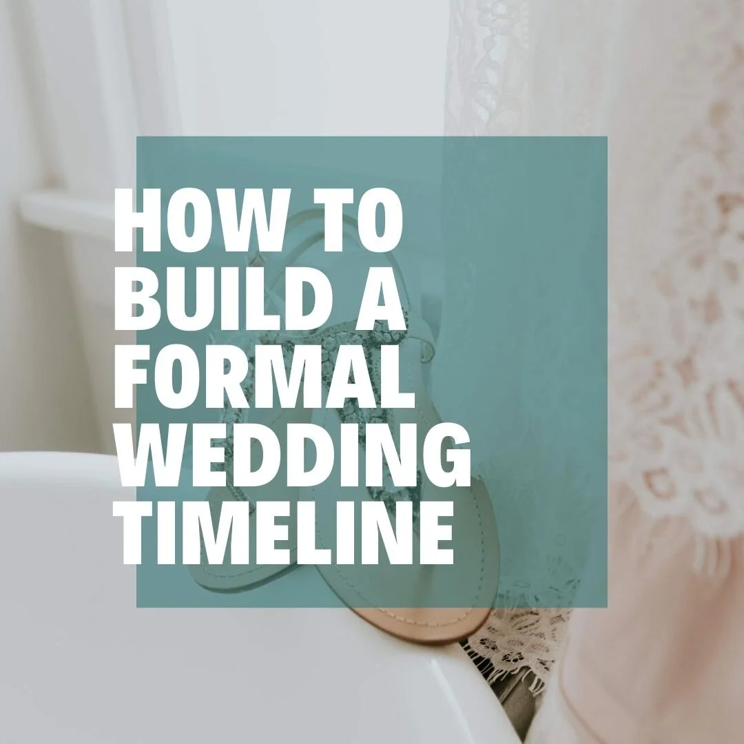 How to Build a Traditional Wedding Timeline