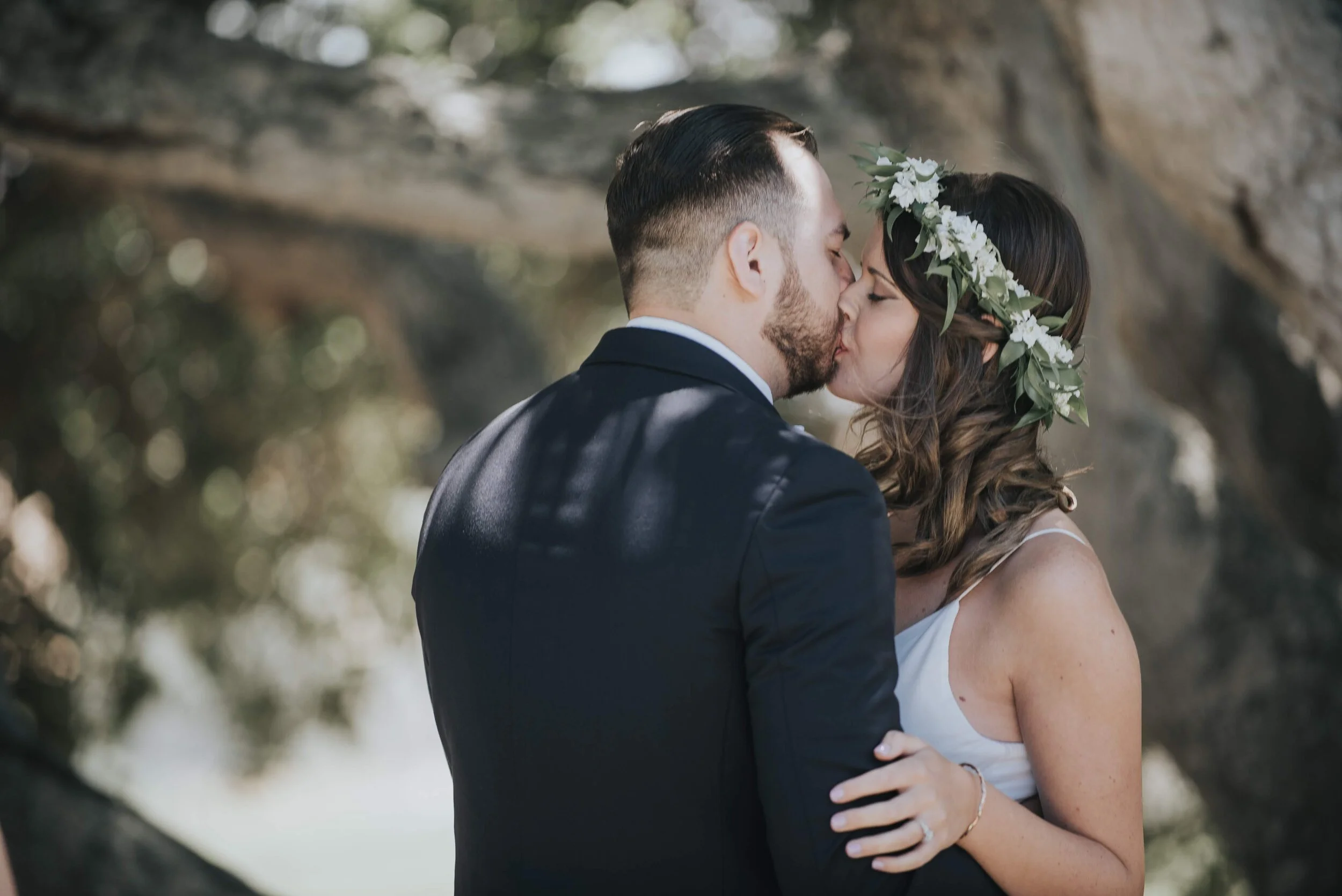 Destination elopement photo in Southern California