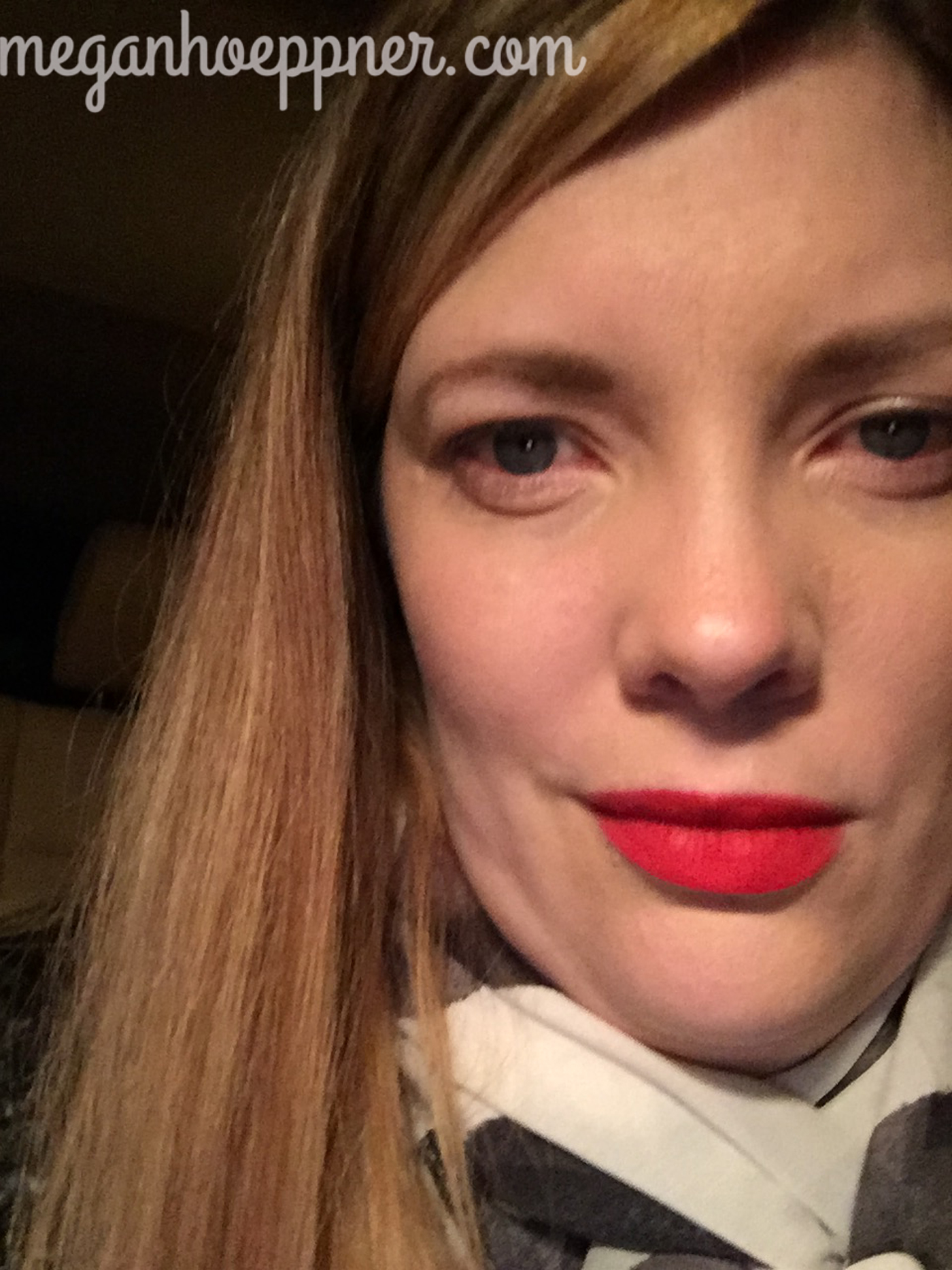 No filter. Chin chub. Sleeping bags beneath the eyes. Oh, did I say this already? No filter!