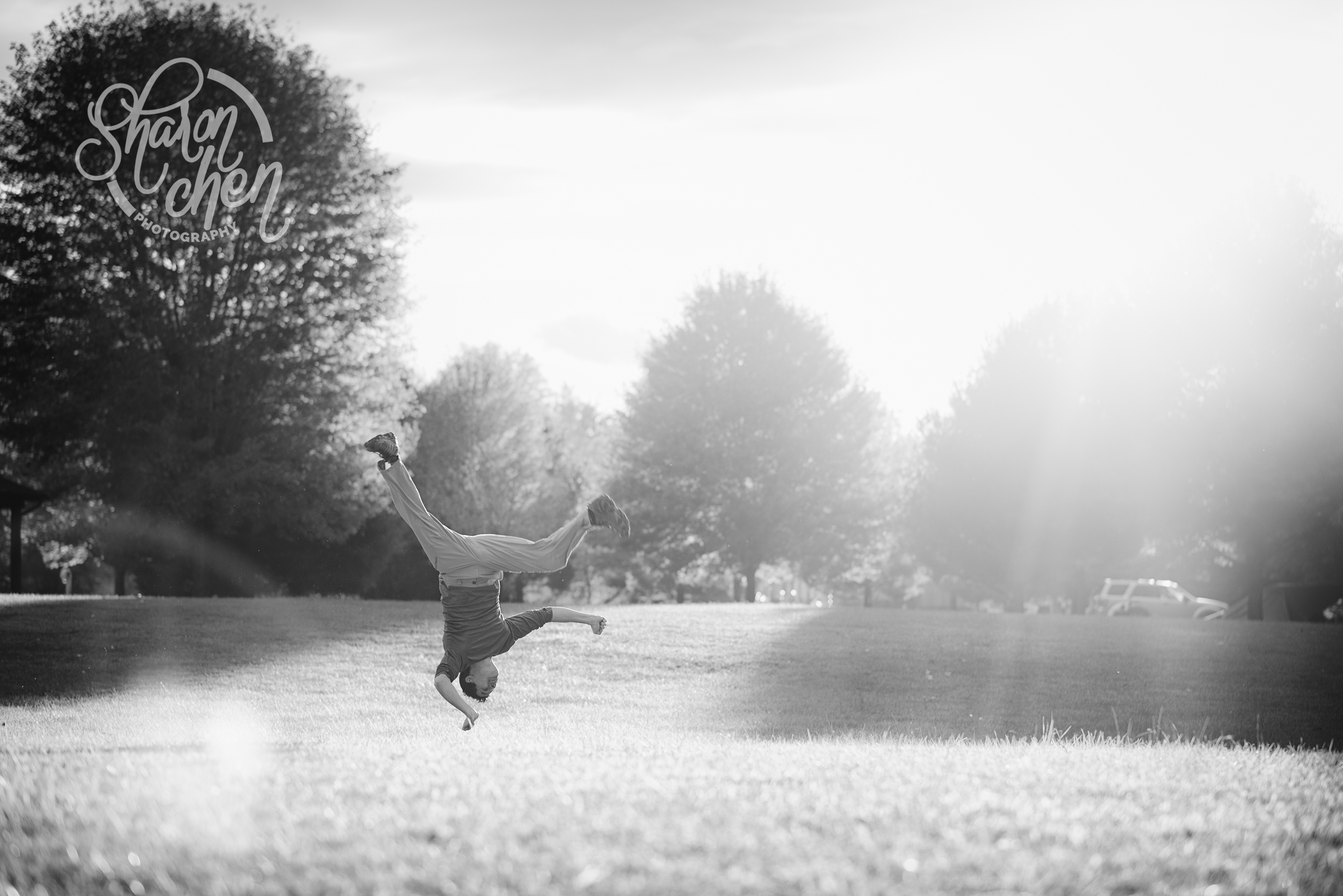 My fiance showing off an "aerial".