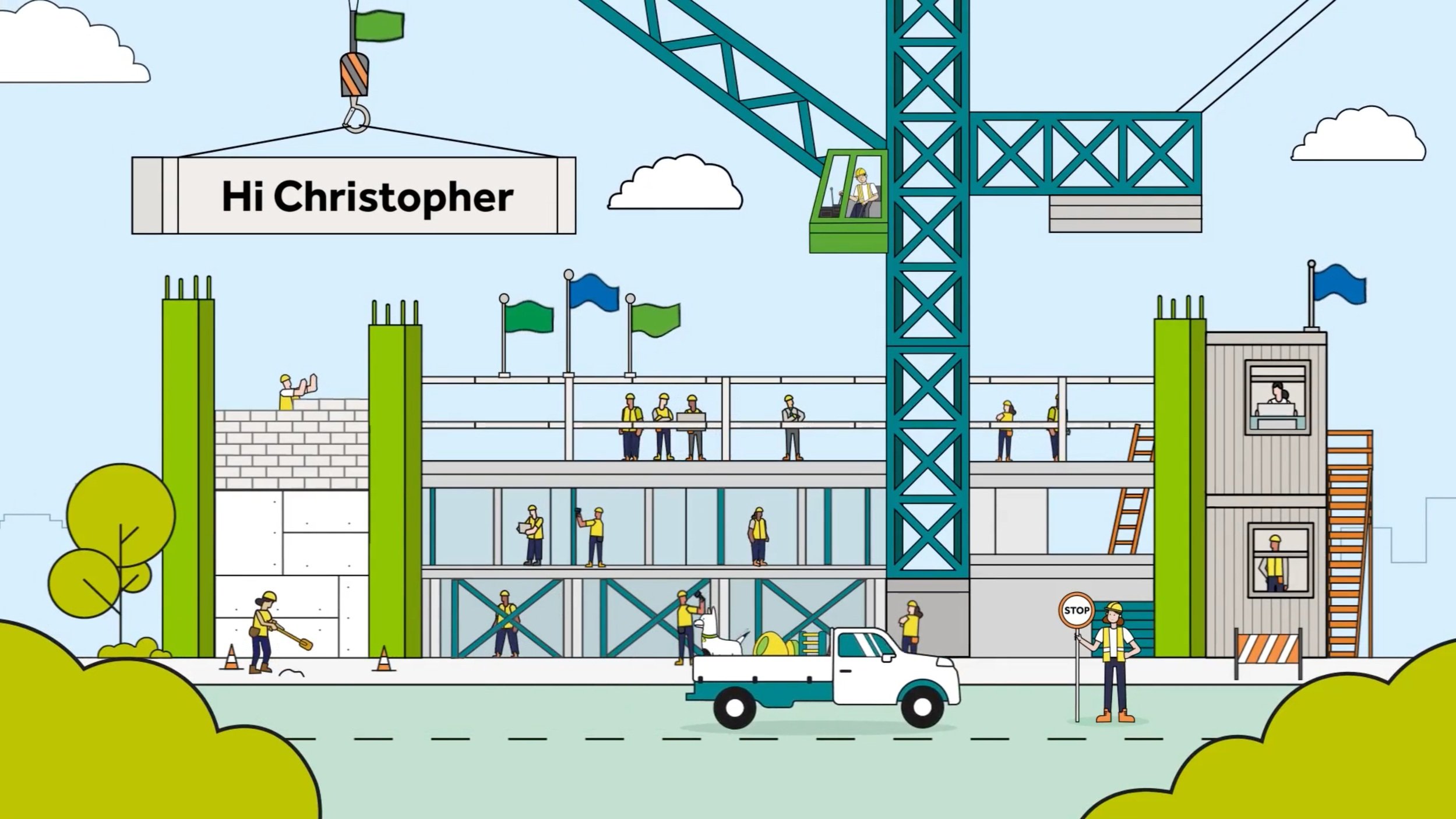 Cbus 'Personalised Statement' | Personalised Animation