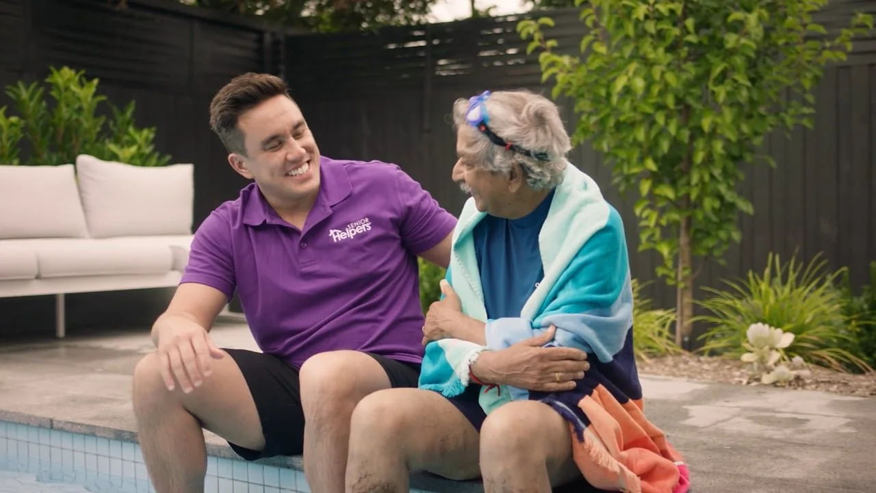 Senior Helpers 'In Home - Swim' Brand TVC - 15 seconds