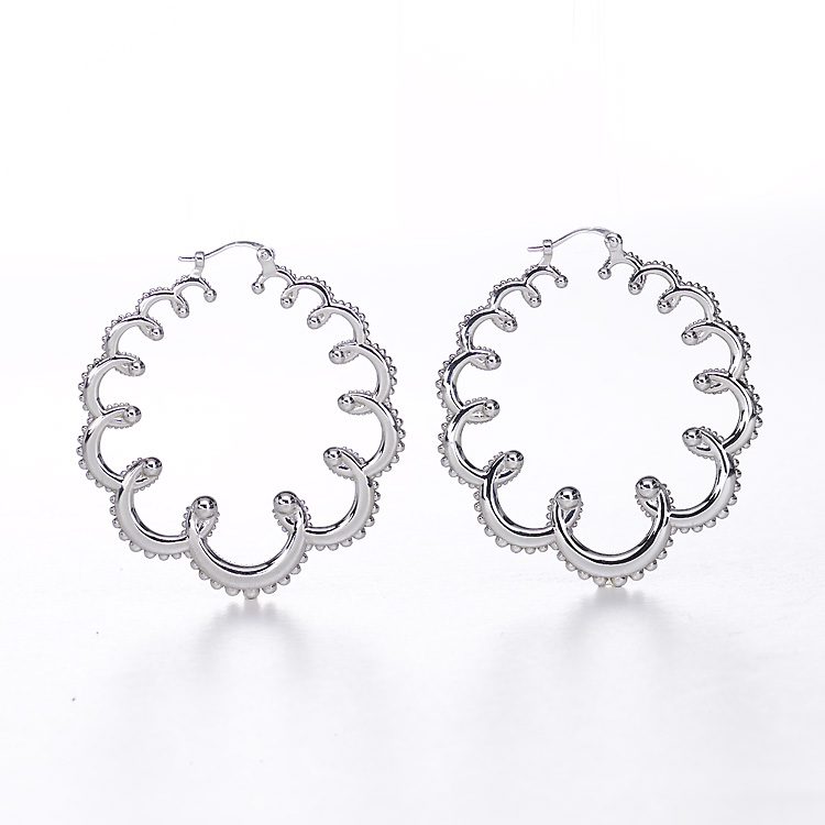 Garland Hoop Earrings