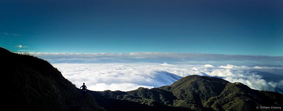 View from the summit of Mount Pulag