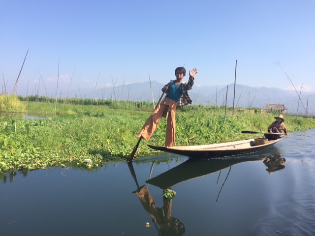 Inle Lake is the destination, where you will undoubtedly also be kindly greeted