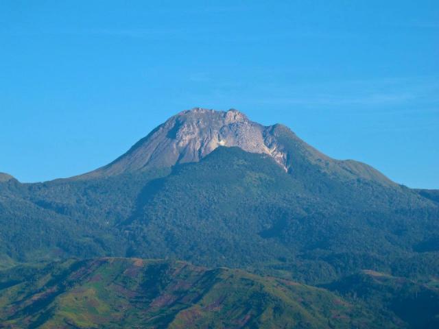 Mount Apo is the highest peak in the Philippines