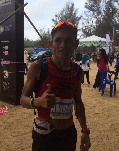 42k winner and local hero Sefli Ahar