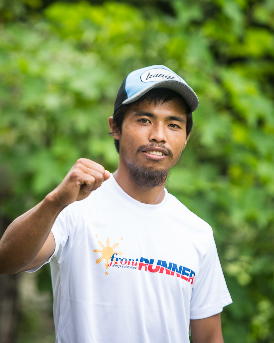 Marcelino Sano-Oy: winner of the Cordillera Mountain Ultra 50 last month: hot favourite for the 60km race in Malaysia this weekend as he begins his international running career