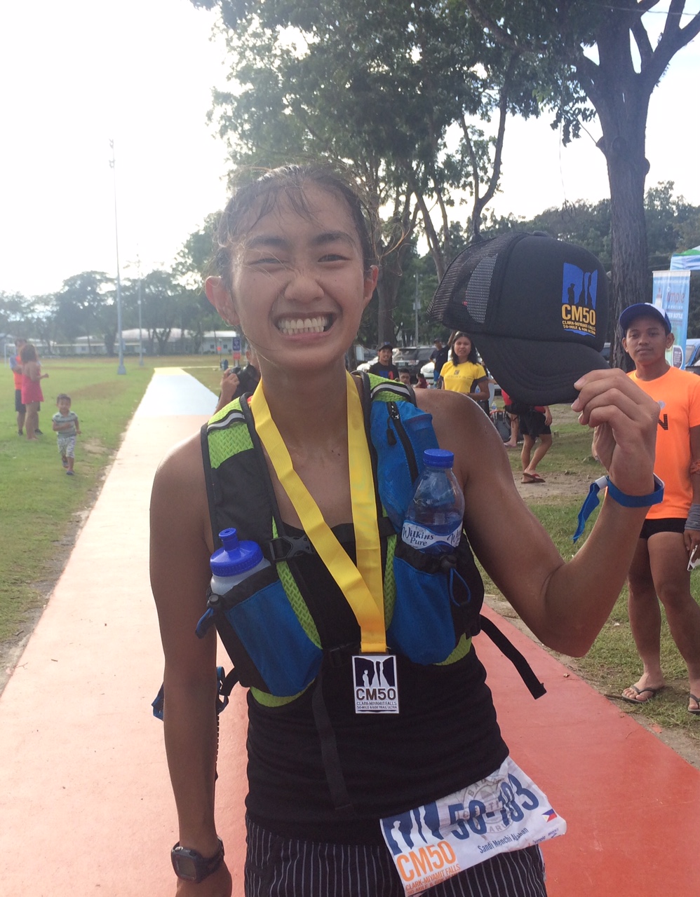 Sandi Menchi won the CM 50 race for women and looked strong in doing so!