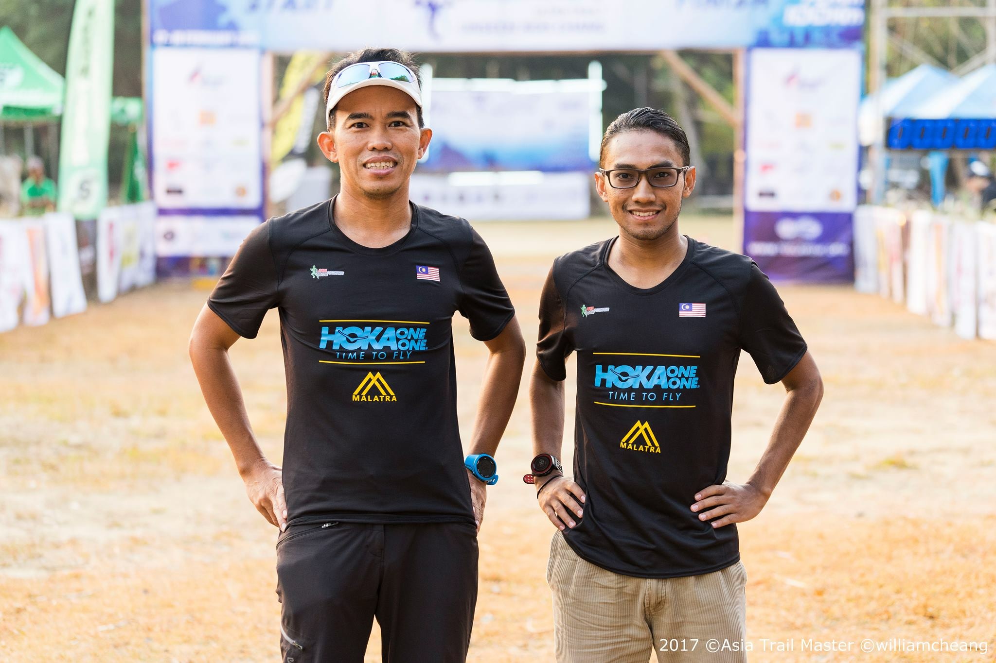 Razif Yahya (left) and Huzairi Shah (right)