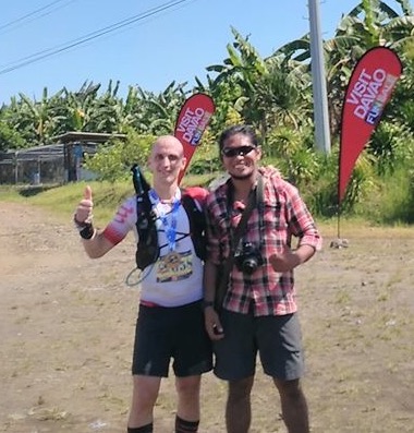 Pablo Gonzales and organiser Doi Calbes
