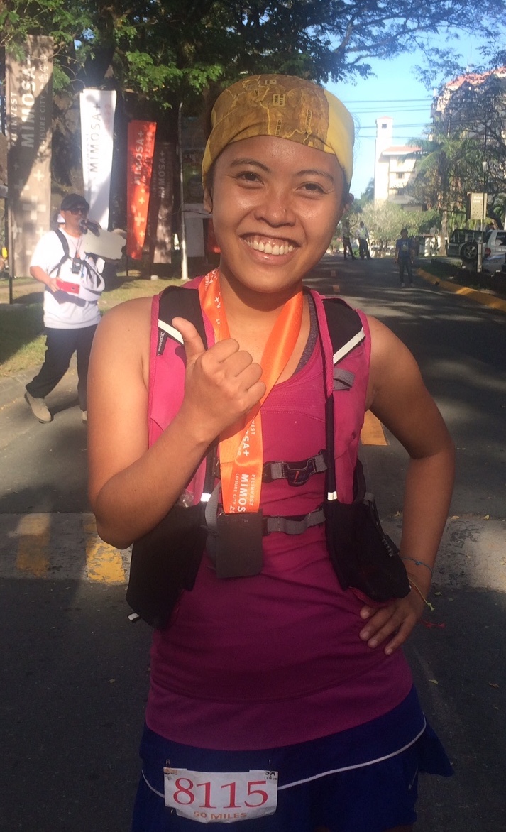 Melanie Hingpit was third in CM50 last November and will challenge for the win this weekend