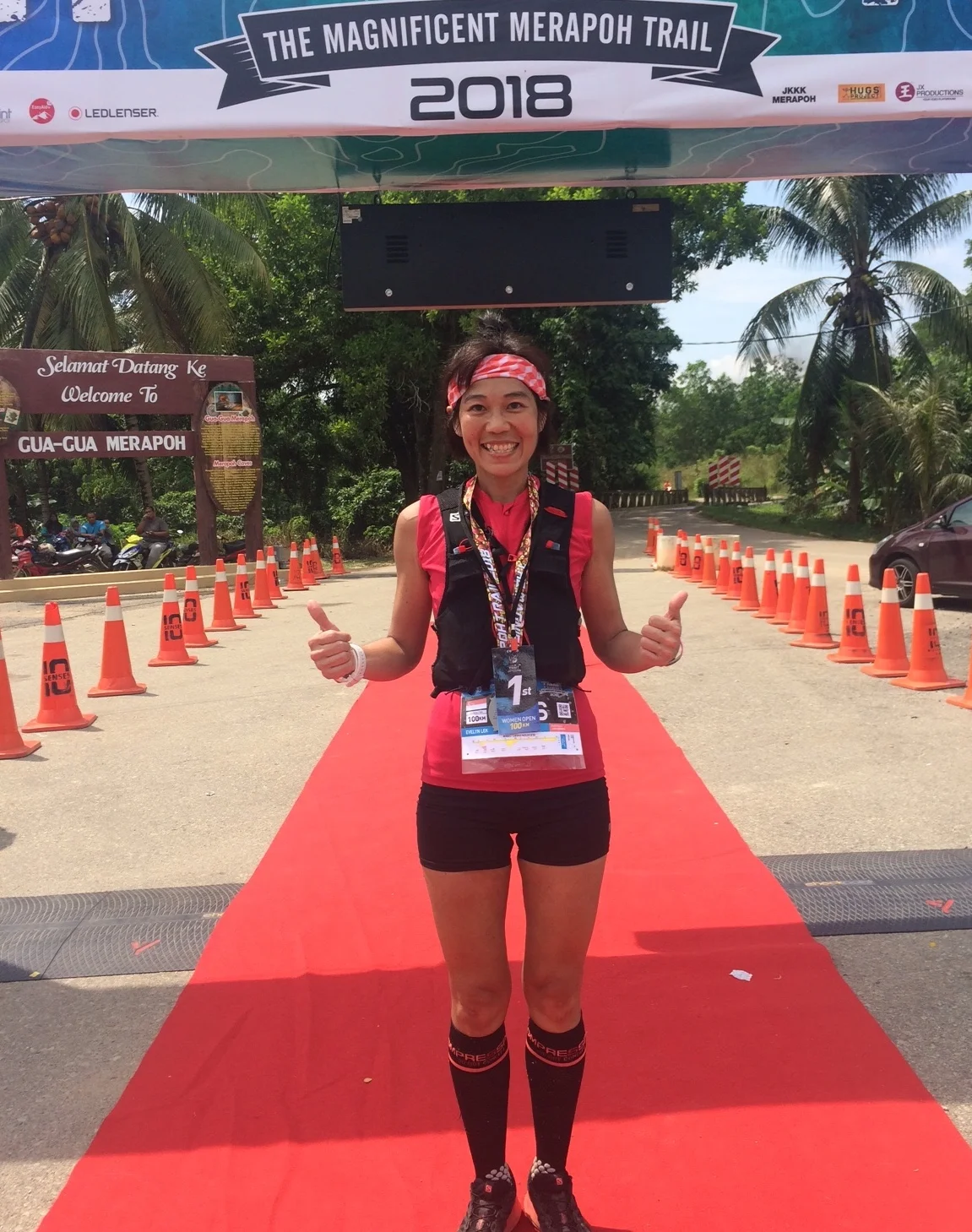 Evelyn Lek was impressive on her 100k trail debut at TMMT last month