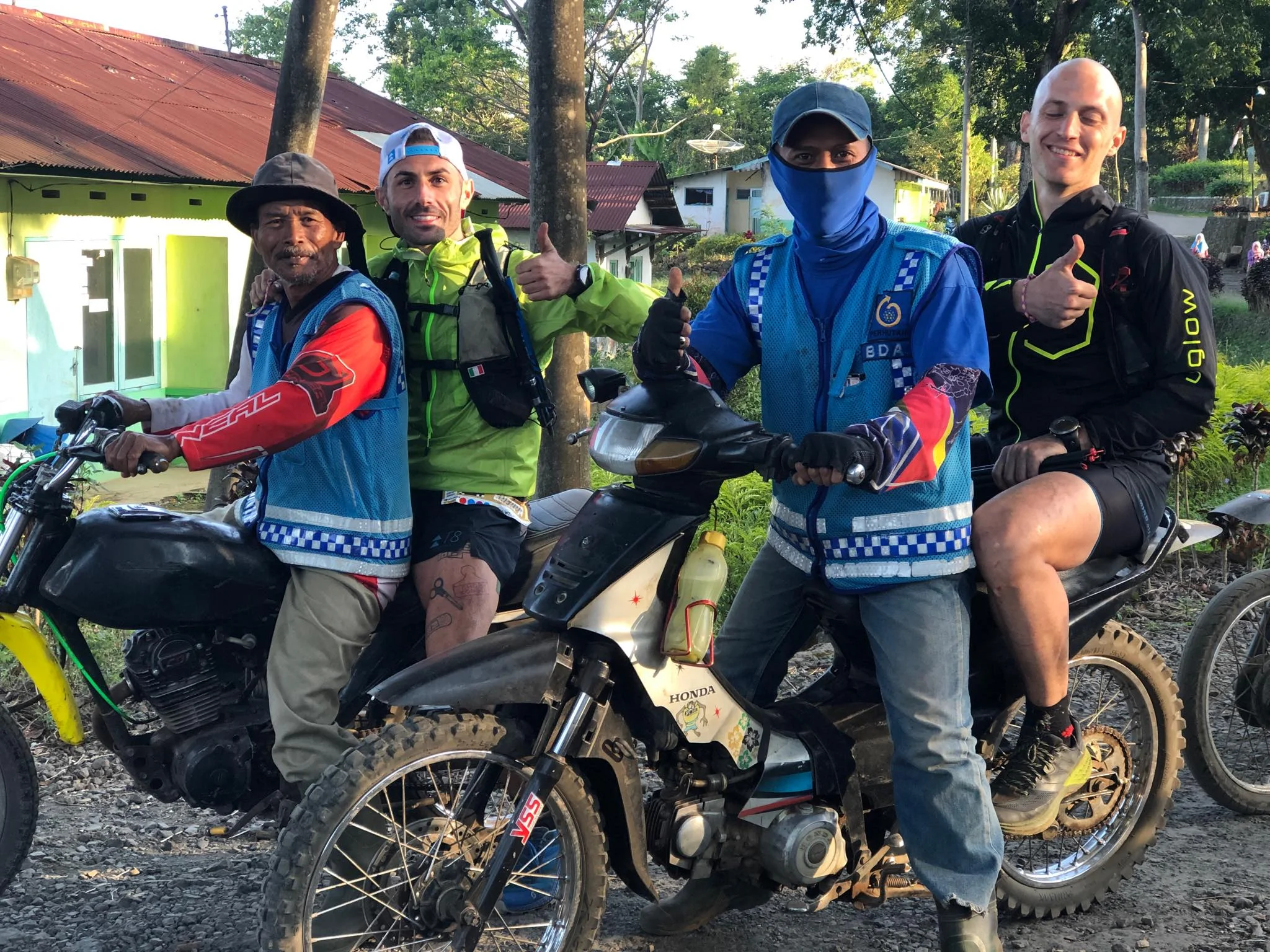 More big names on the DNF list: Alessandro Sherpa (dehydration) and Pablo Diago (sprained ankle)