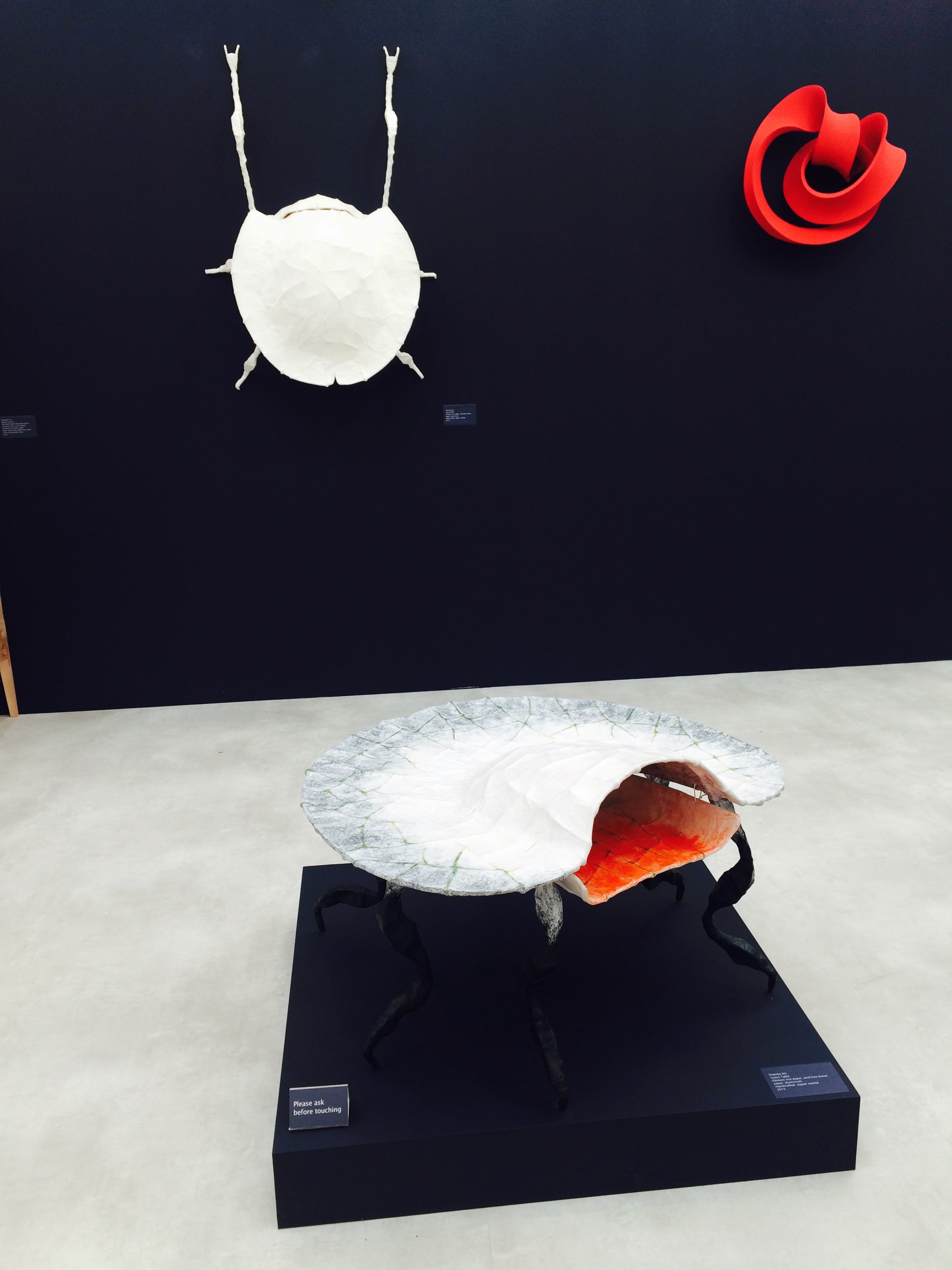 Future Heritage - Centre Table by Chenbo Shi who combines the art of furniture making with sculpture to create distinctive shapes