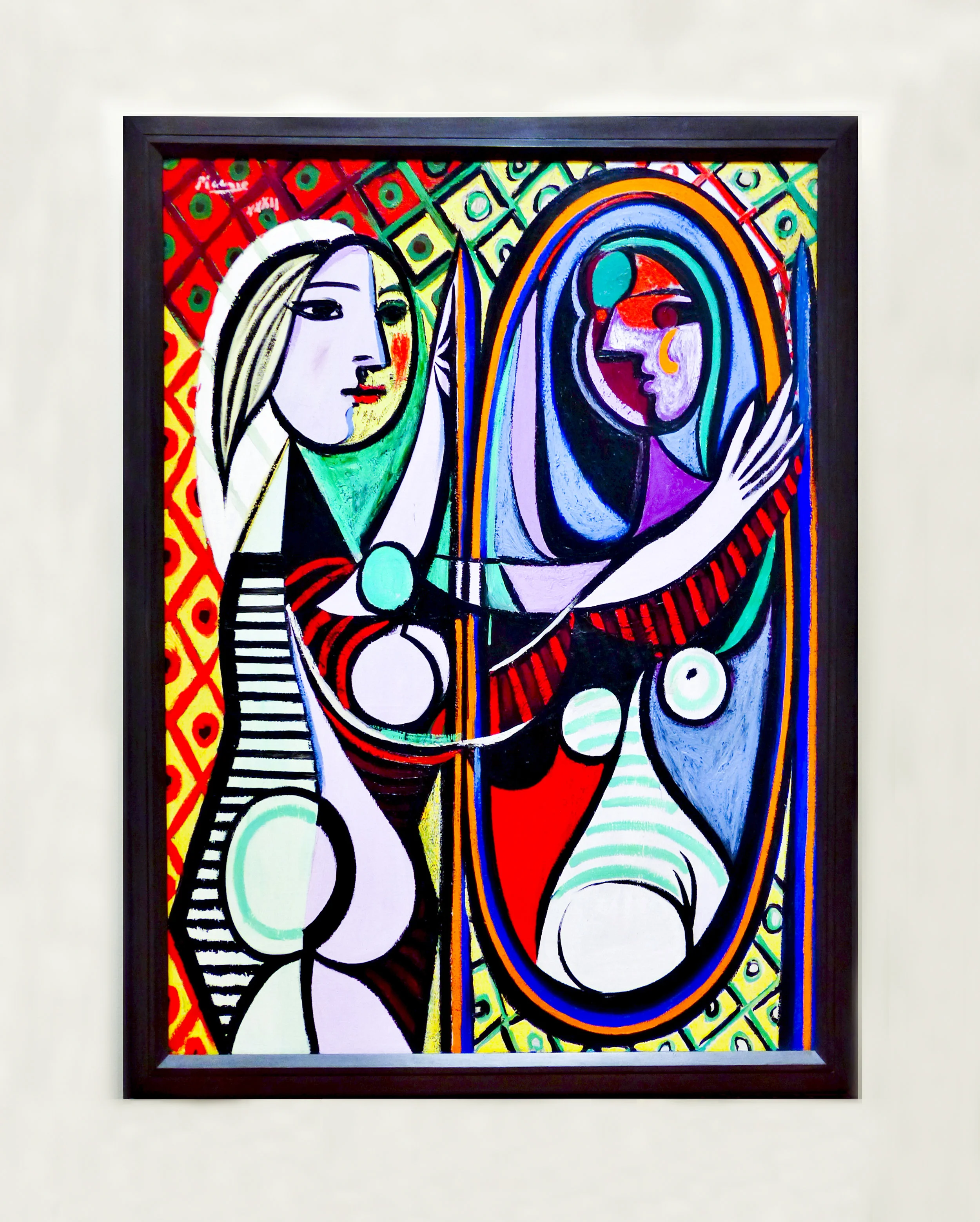 Pablo Picasso, 'Jeune file devant un miroir', March 1932, oil on canvas, Museum of Modern Art, New York