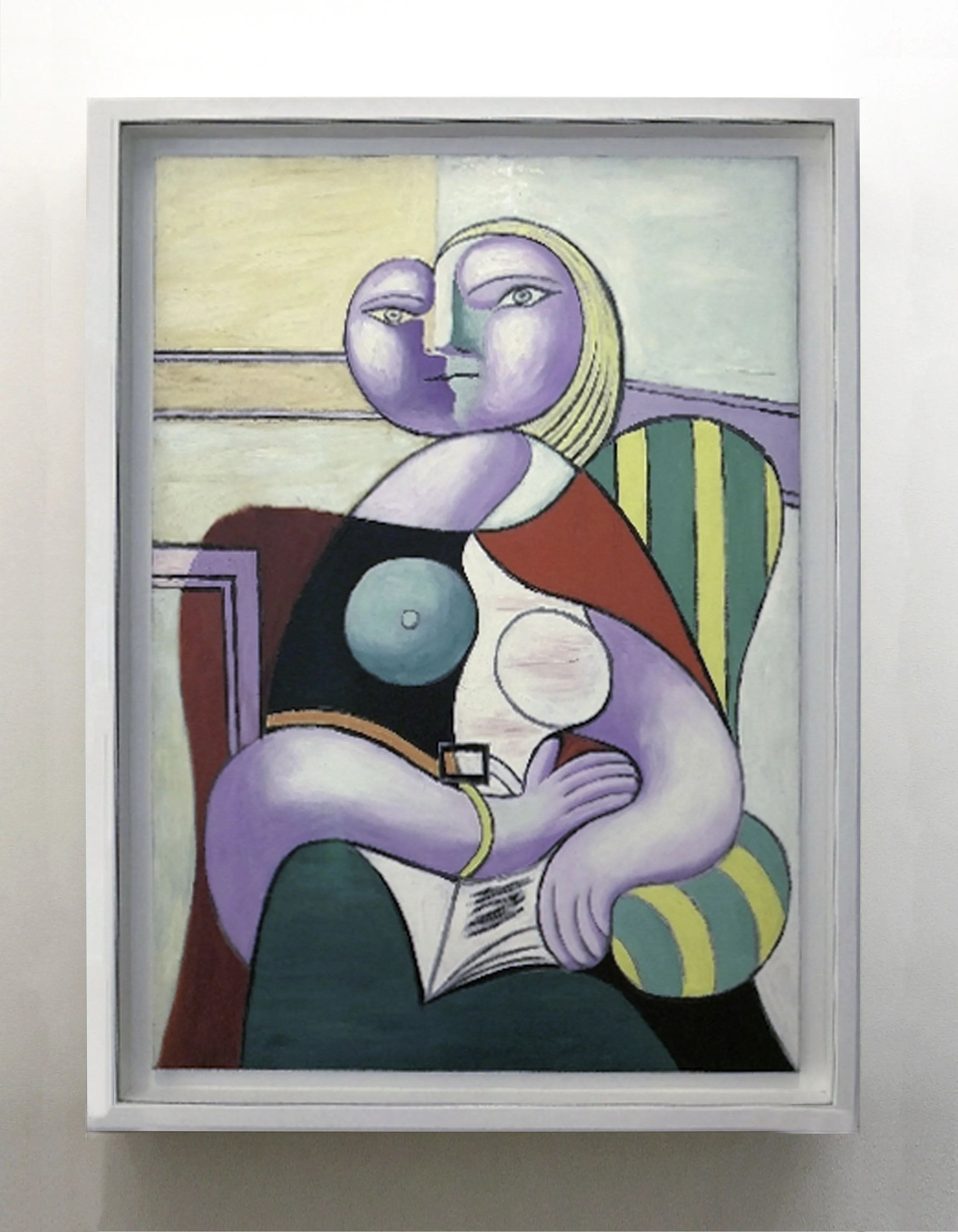 Pablo Picasso, "La lecture', January, 1932, oil on canvas Musée National Picasso - Paris