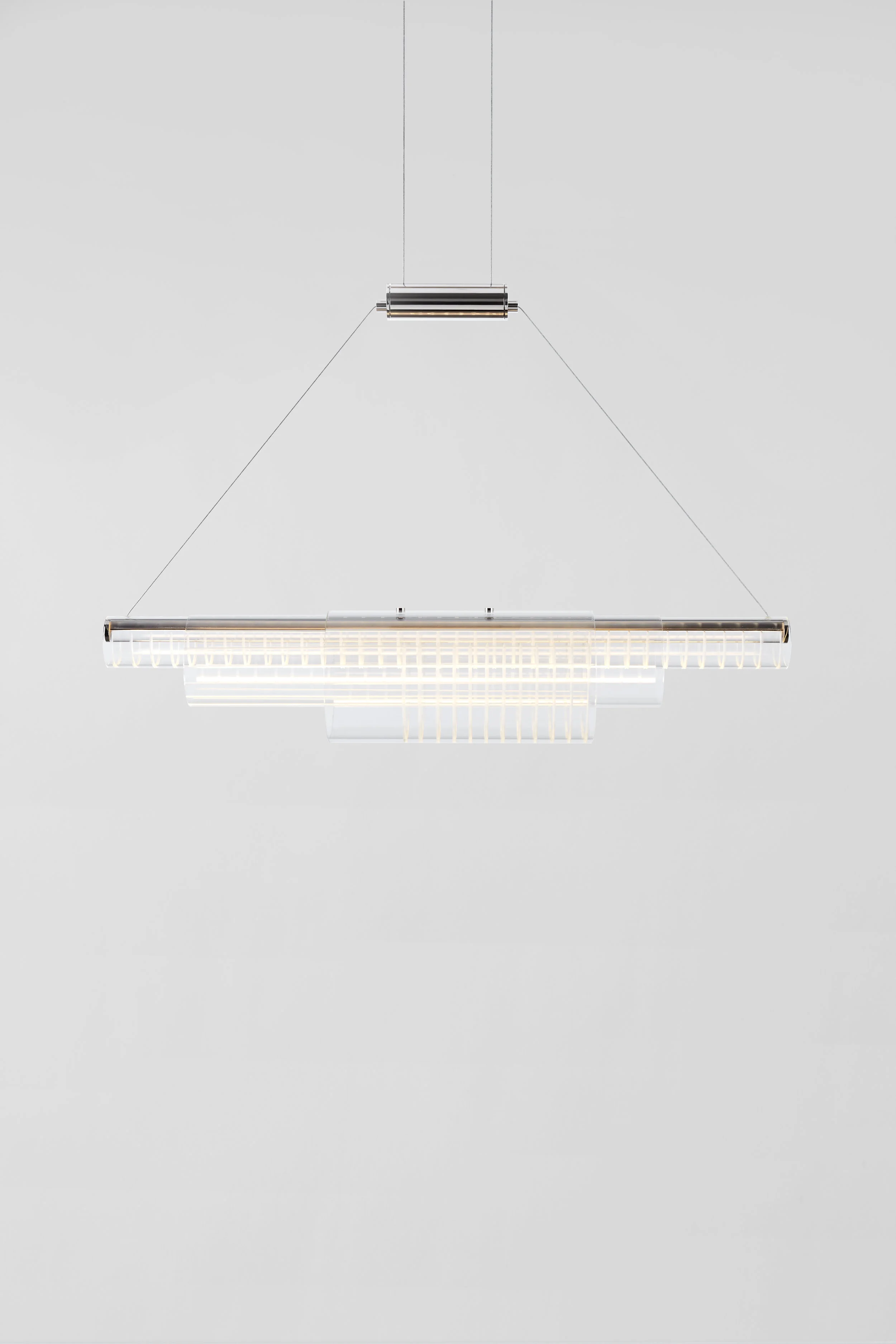 Coax pendant, detail, Euroluce 2019 © Roll & Hill Design: John Hogan