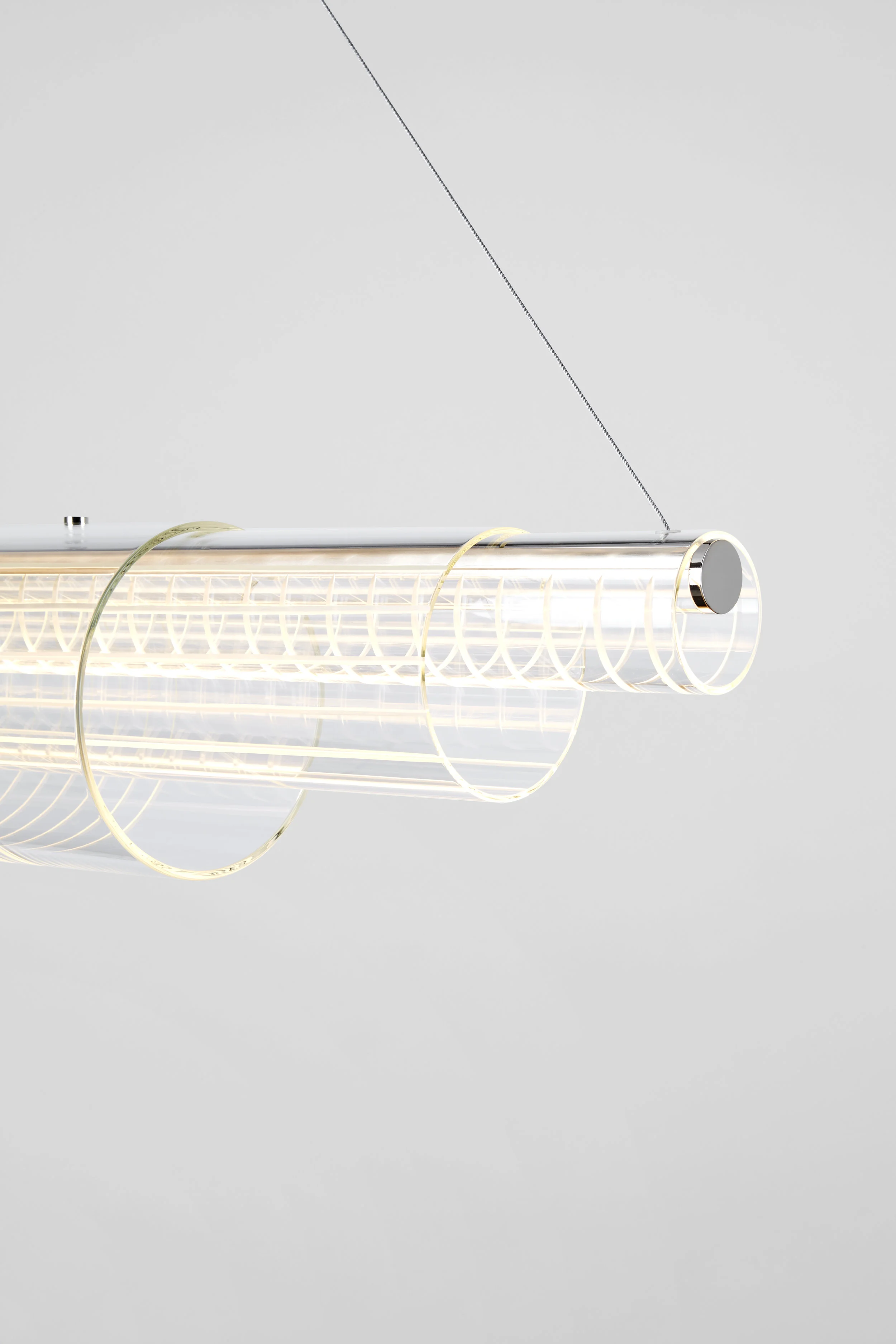Coax pendant, detail, Euroluce 2019 © Roll & Hill Design: John Hogan