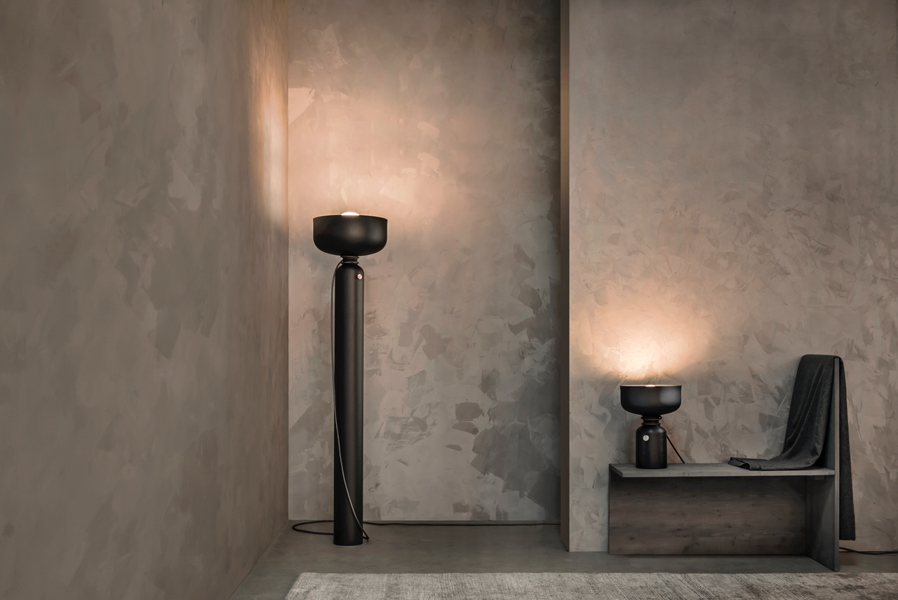 Spotlight floor and table lamps, 2019 ⓒ Andre Paul Pinces Design: Lukas Peet