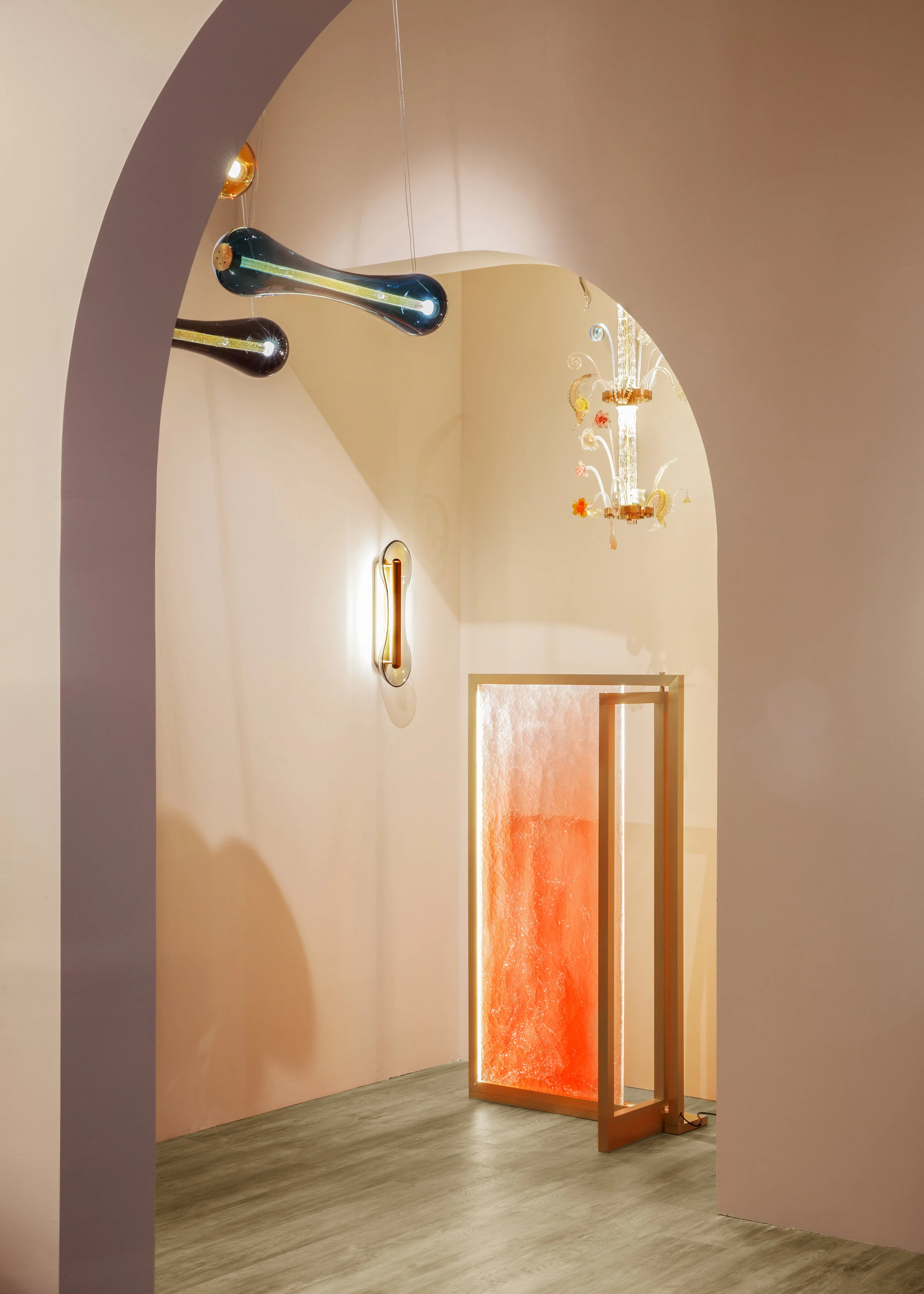 Paralight screen, Euroluce, 2019 ⓒ Veronese Design: Isabelle Stanislas