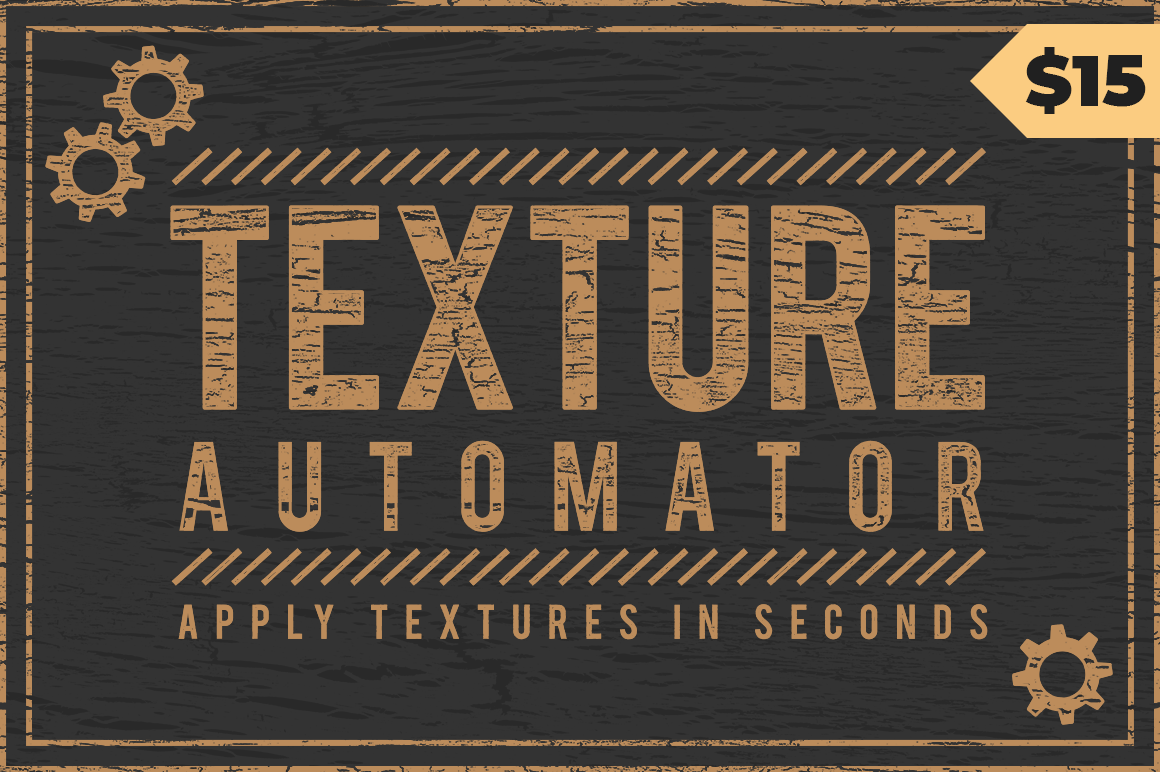 Texture Automator + 45 Texture Bonus for Photoshop