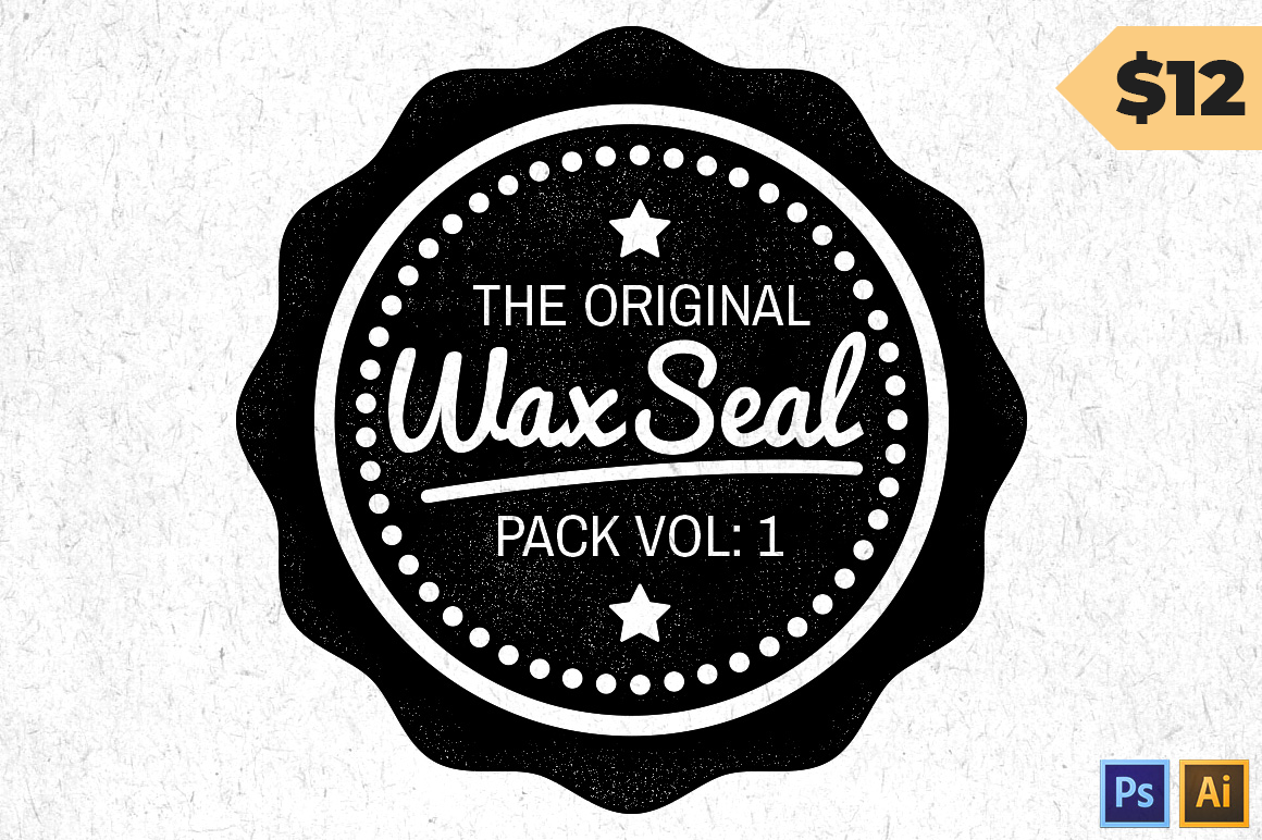Wax Seal Pack for Photoshop and Illustrator