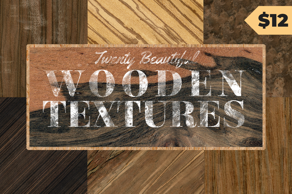 20 Wood Textures Pack