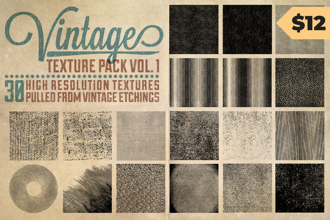 Vintage Texture Pack - Volume 1