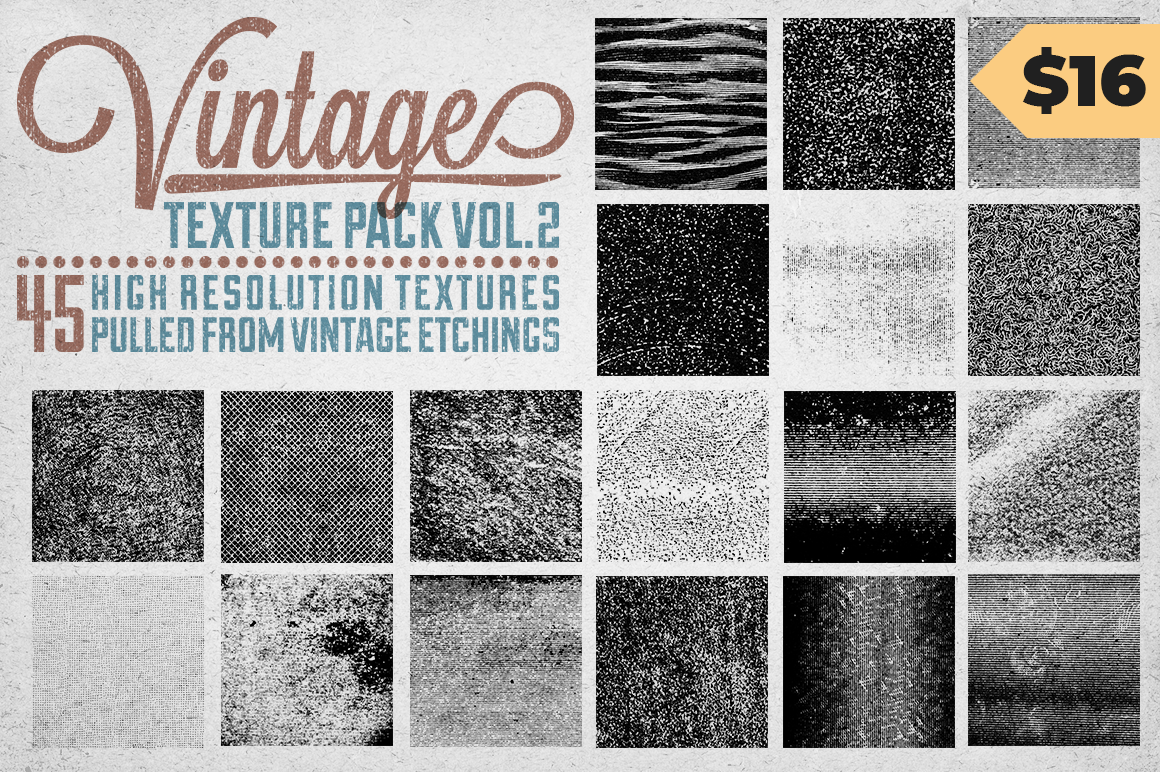 Vintage Texture Pack - Volume 2