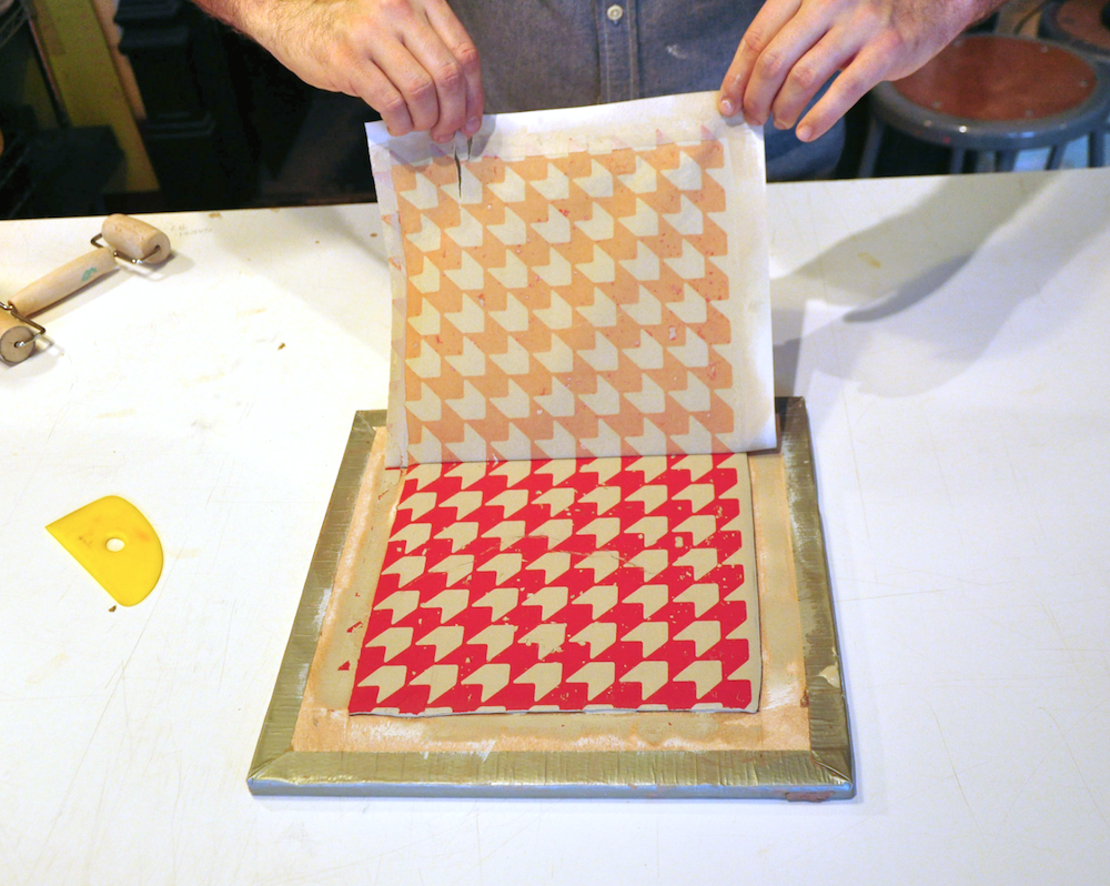 Photo G: Image Transfer on clay tile