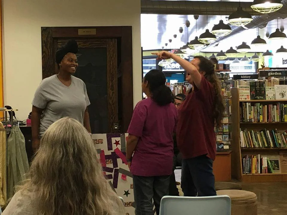 Performance at Morris Book Shop in Lexington, 2016.