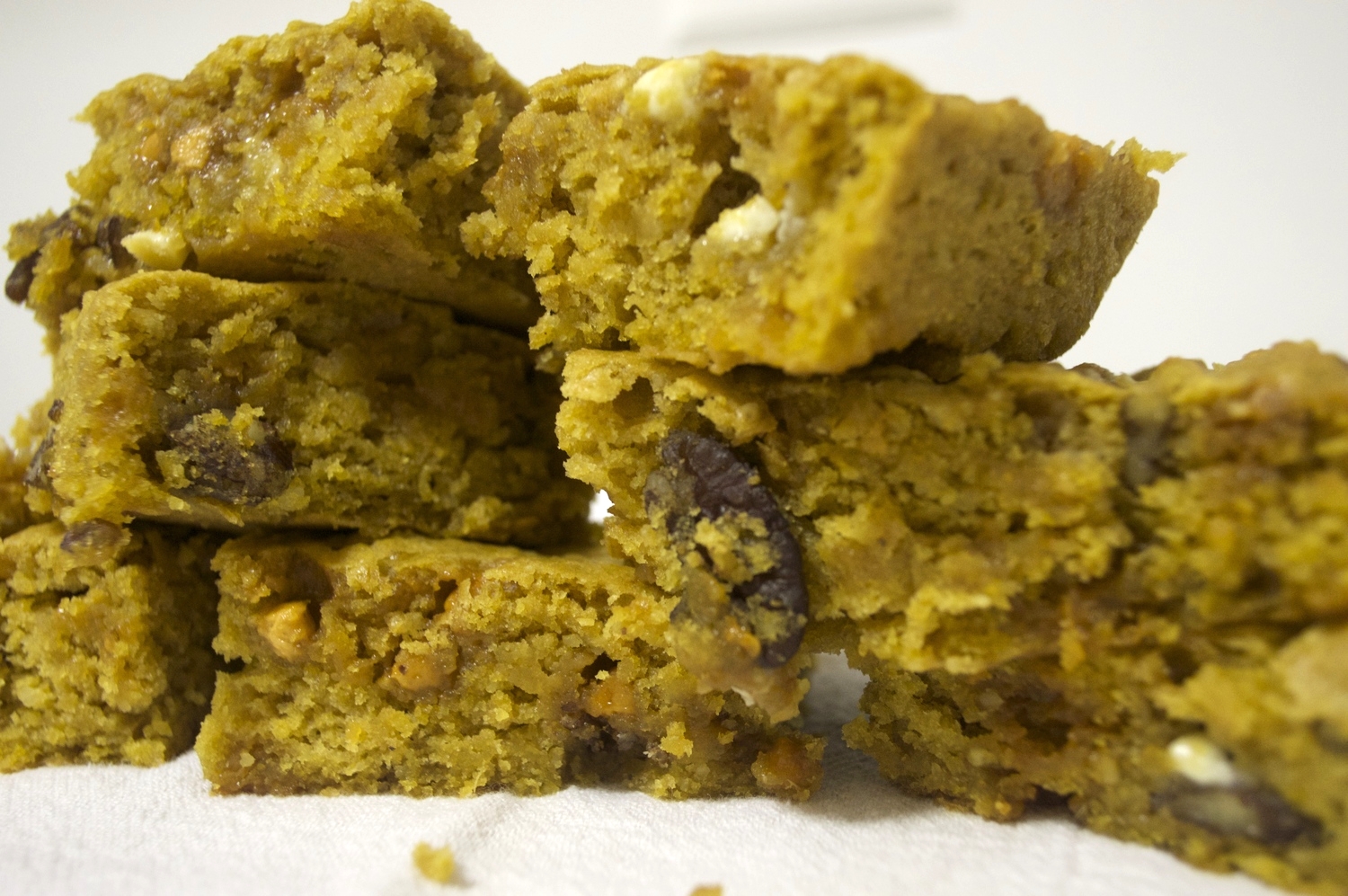 pumpkin butterbeer blondies