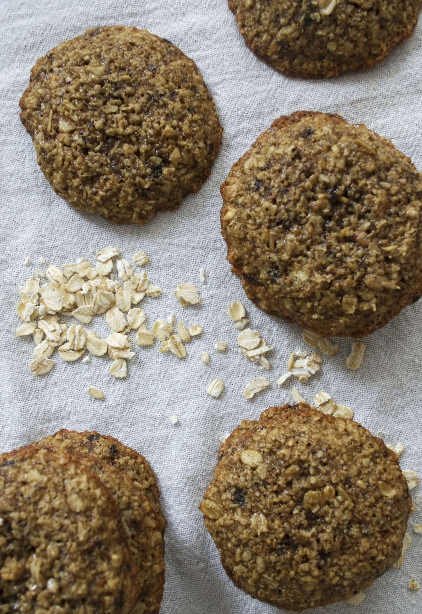gluten-free espresso-oat breakfast cookies.