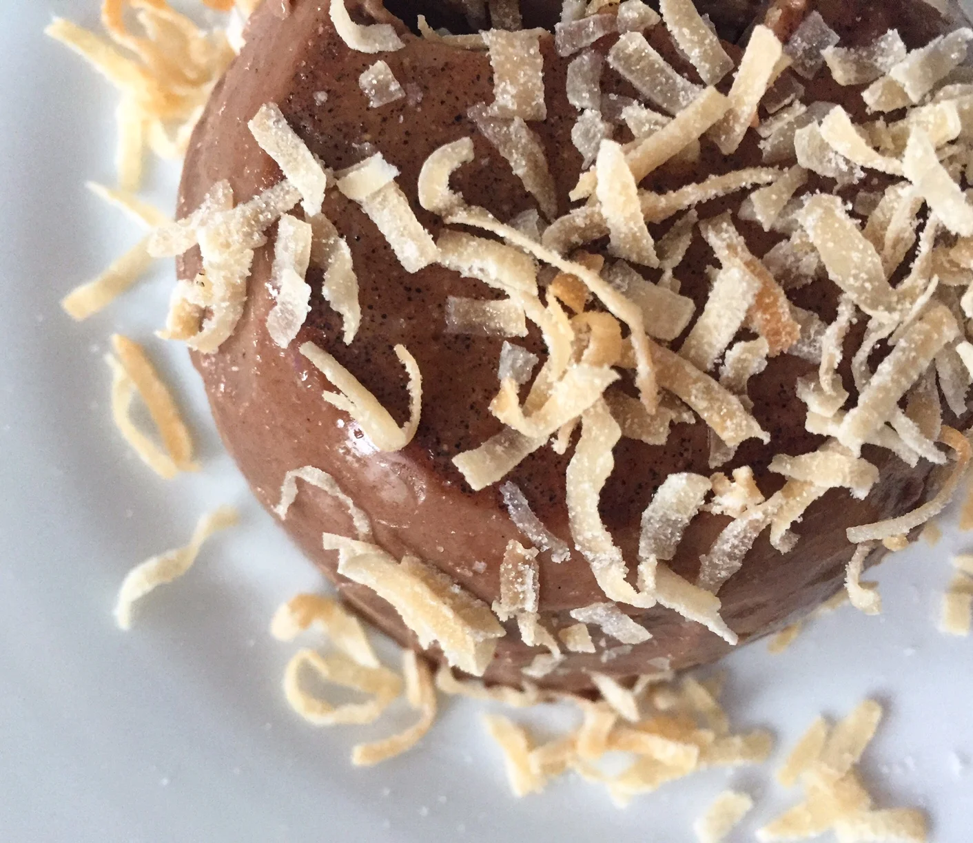 chocolate-cardamom panna cotta