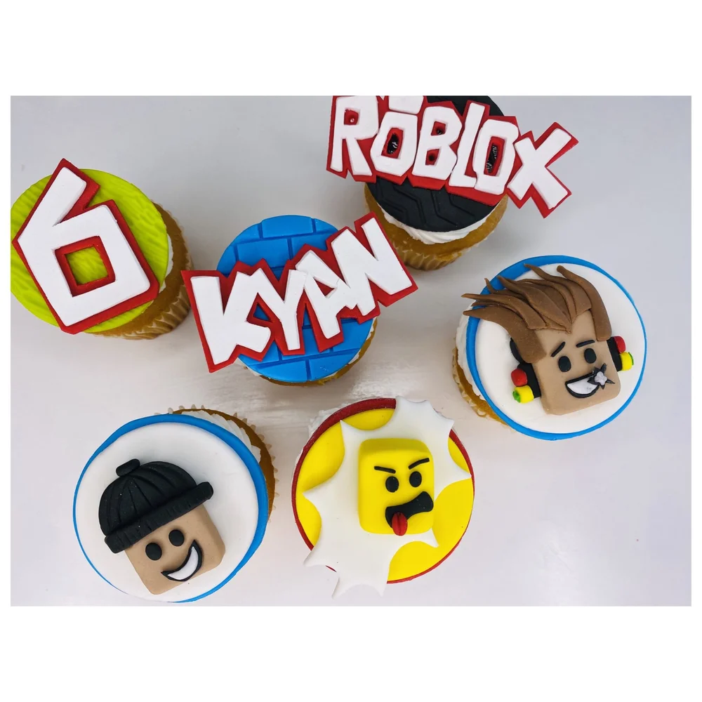 Roblox Cupcake Toppers — Fleur De Treats & Sweets Roblox Cupcake Toppers — Fleur De Treats & Sweets