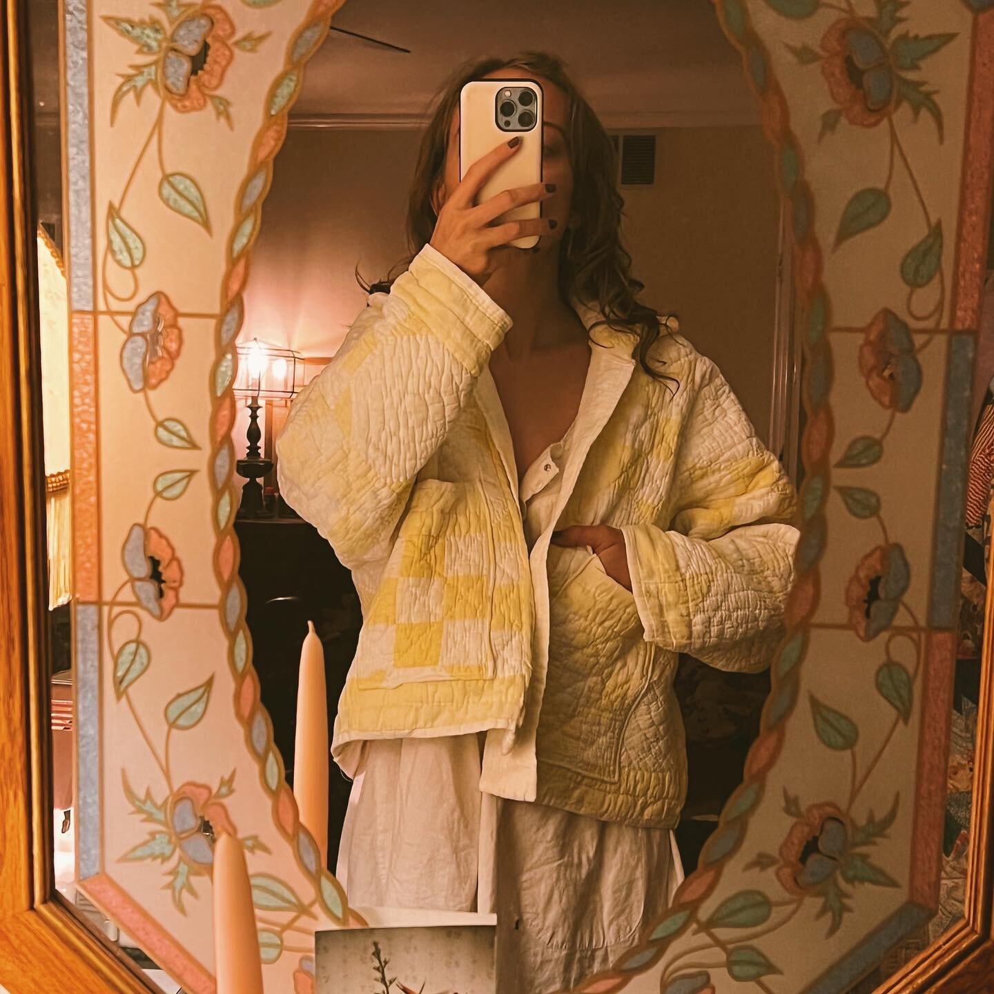 extra special buttery quilt coat for the one n&rsquo; only @malhowtay 30th 💛
-LL