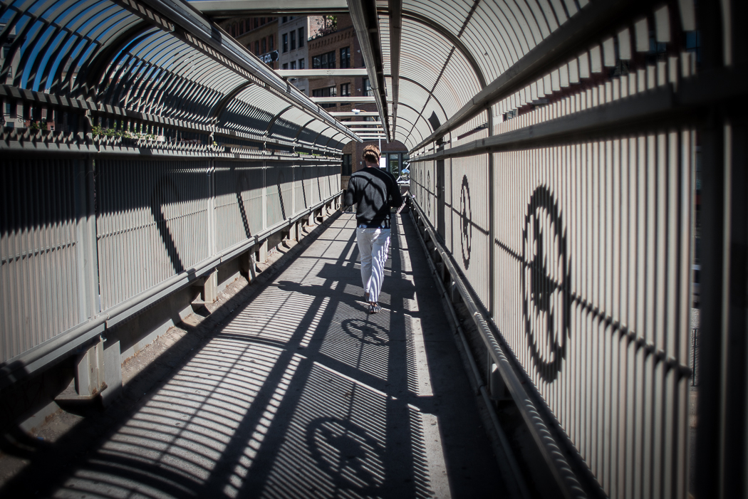  Ped Bridge, Holland Tunnel 