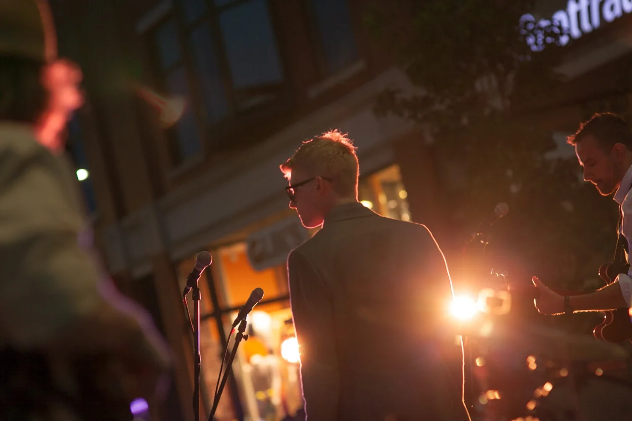 Benjaman James at Traverse City Film Festival in Traverse City, Michigan