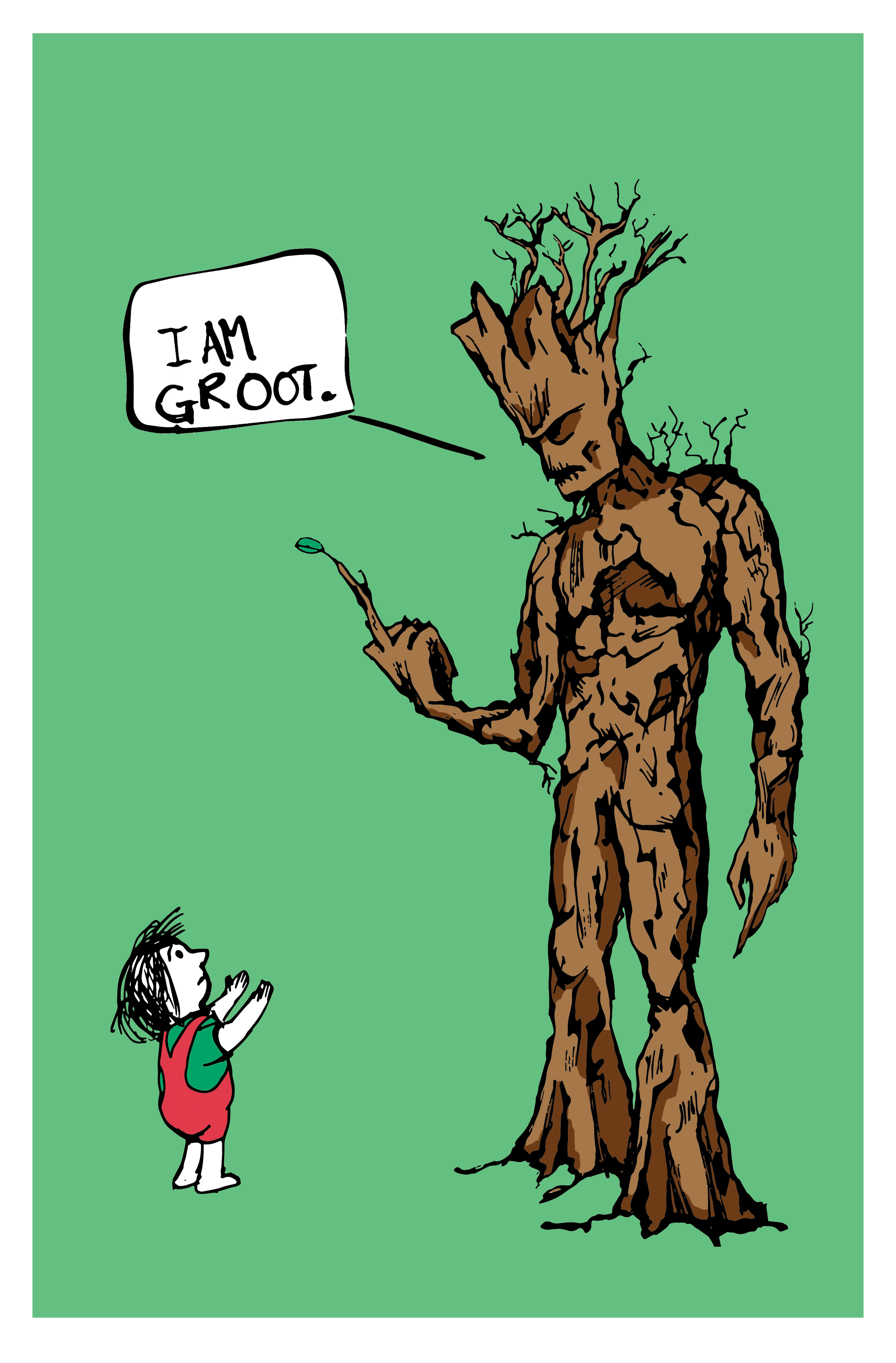  “The Grooting Tree” 2014 - Prints available!  