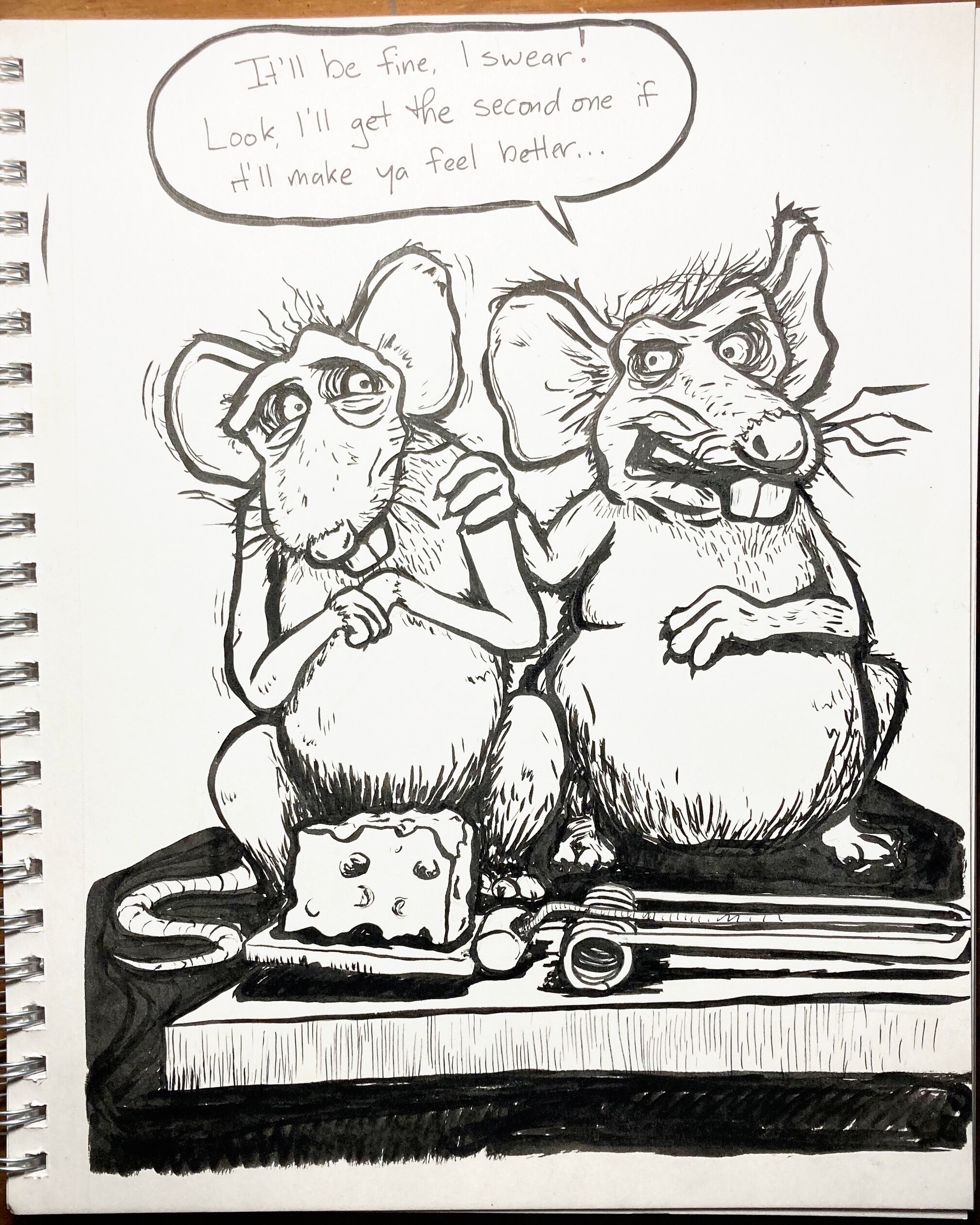  Inktober2020 - Rodent 