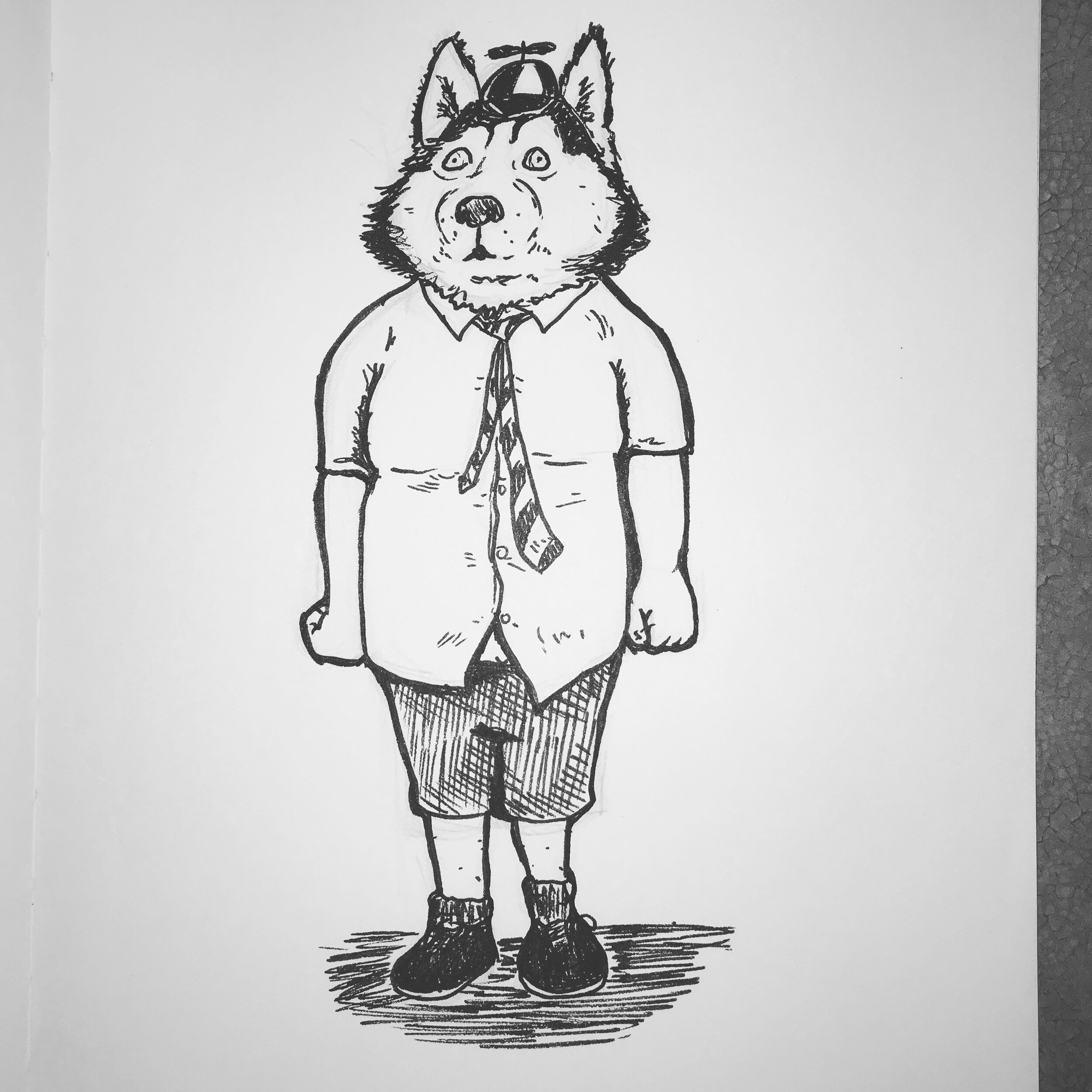  Inktober2019: Husky 