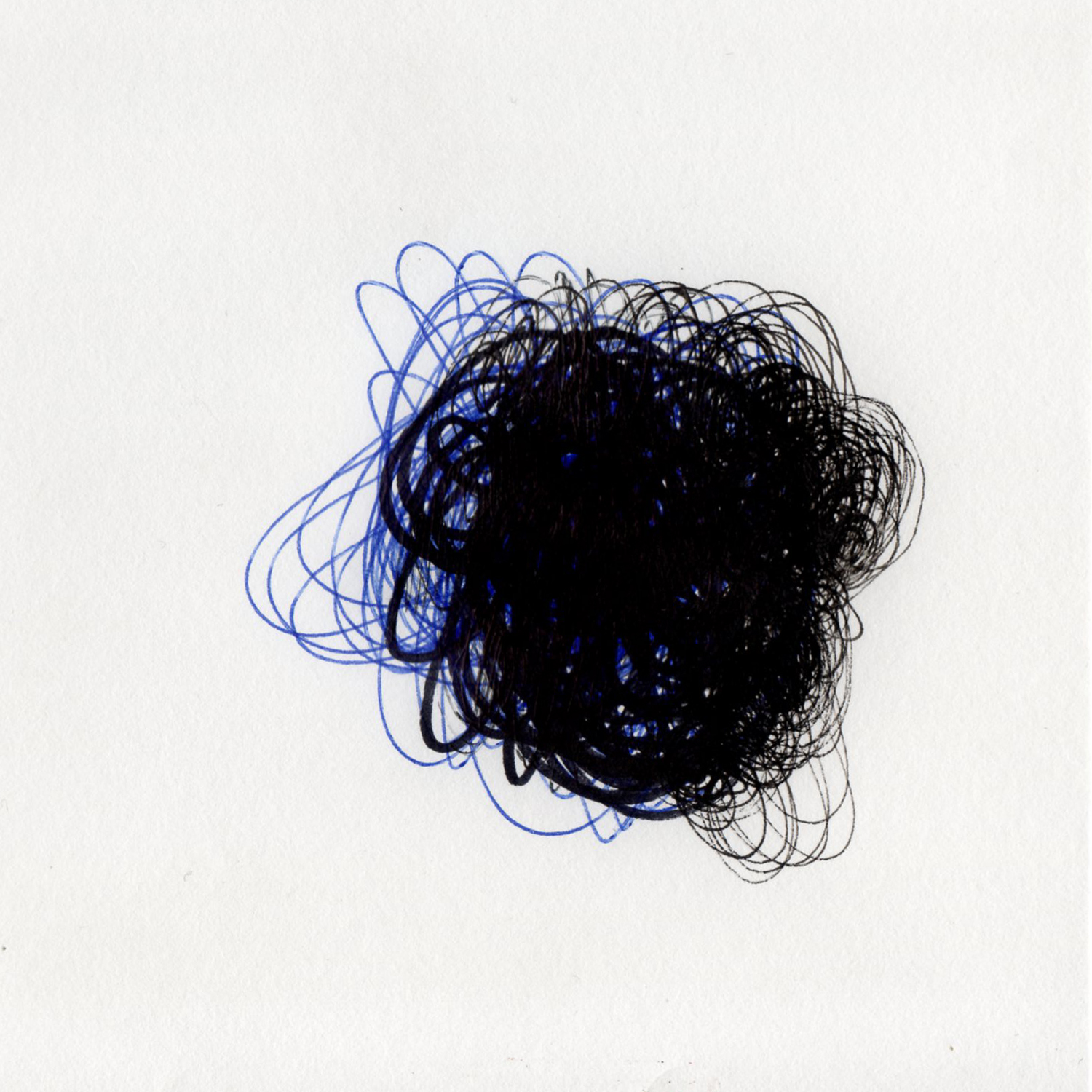   blob 5  pen on paper 5” x 5” 2014 