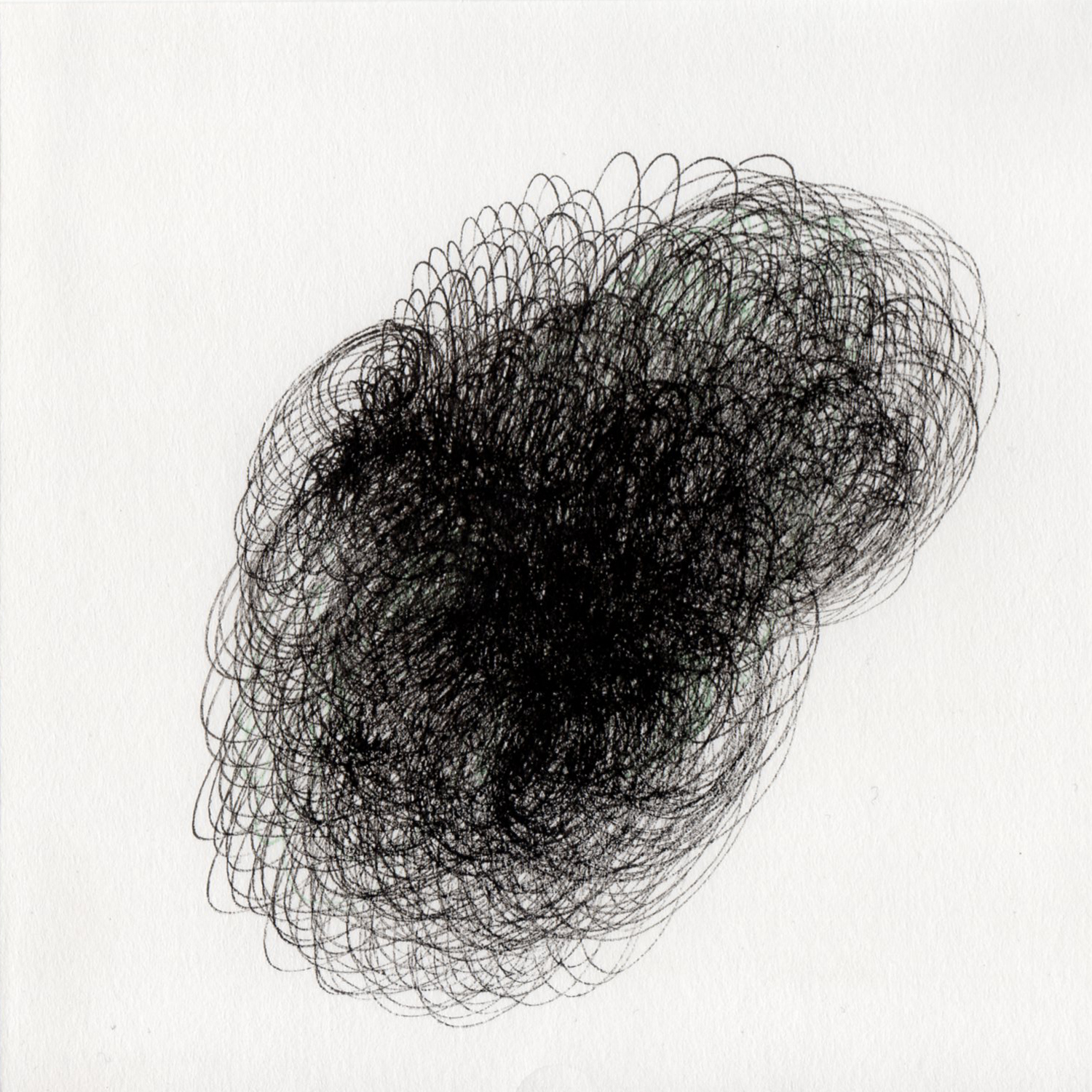   blob 11  pen on paper 5” x 5” 2014 